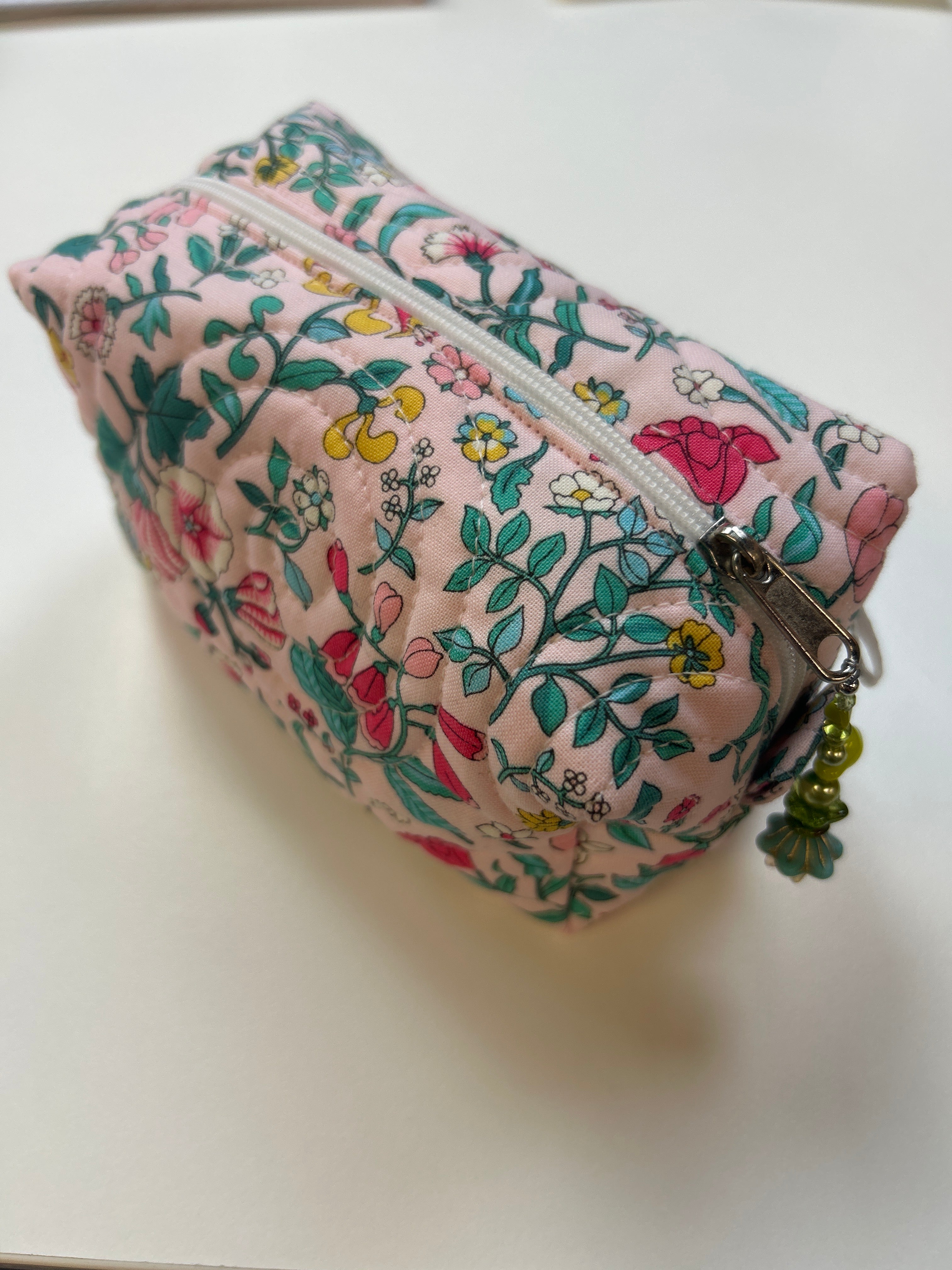 Quilted Zipper Pouch - Large