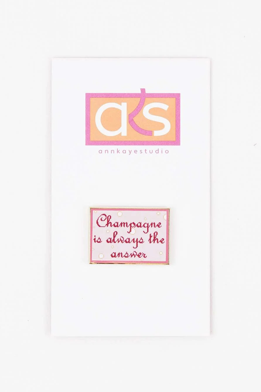 Champagne (pink bubbles) Needleminder NM 05