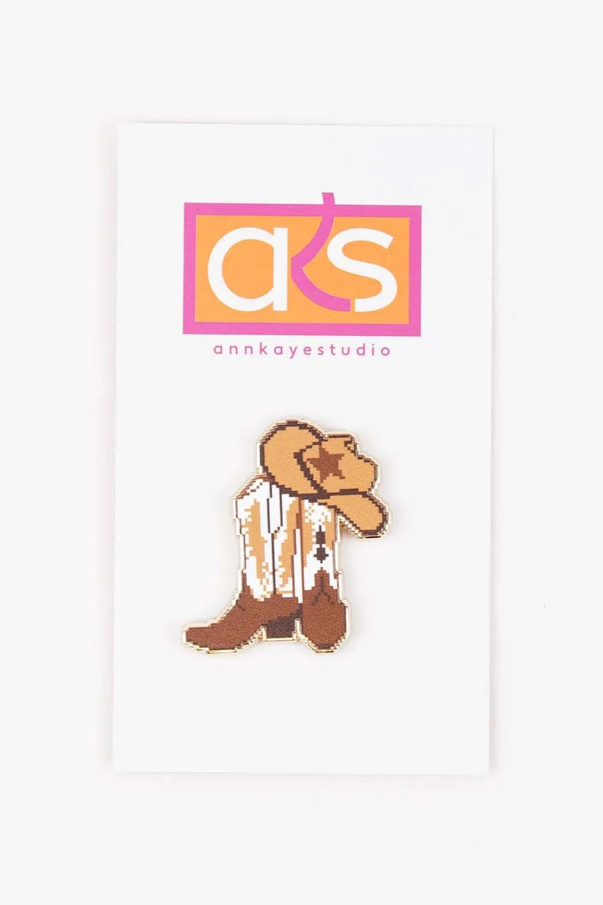 Brown Boots Needleminder NM 29