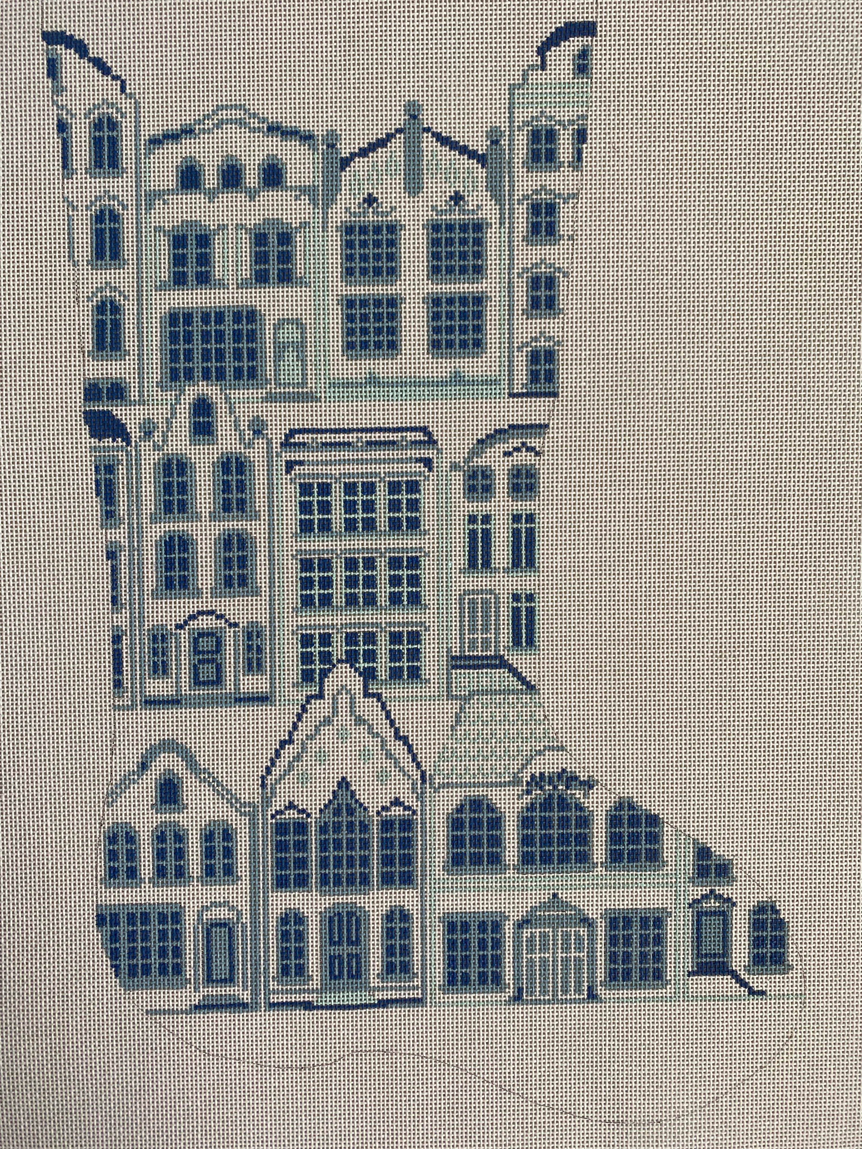 Delft House Stocking - Full-size 19F-M
