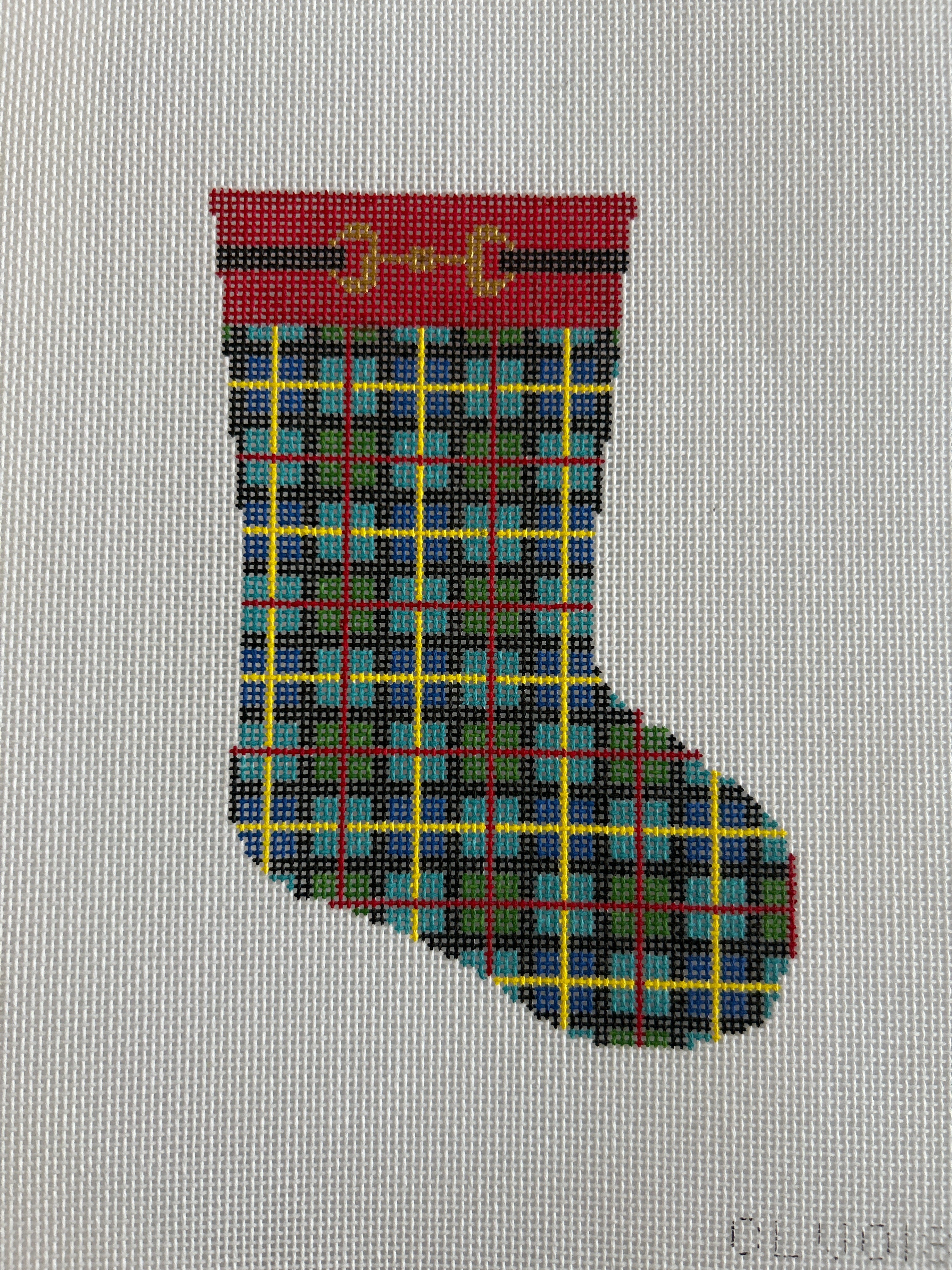 Tartan Mini Sock CLV018-T