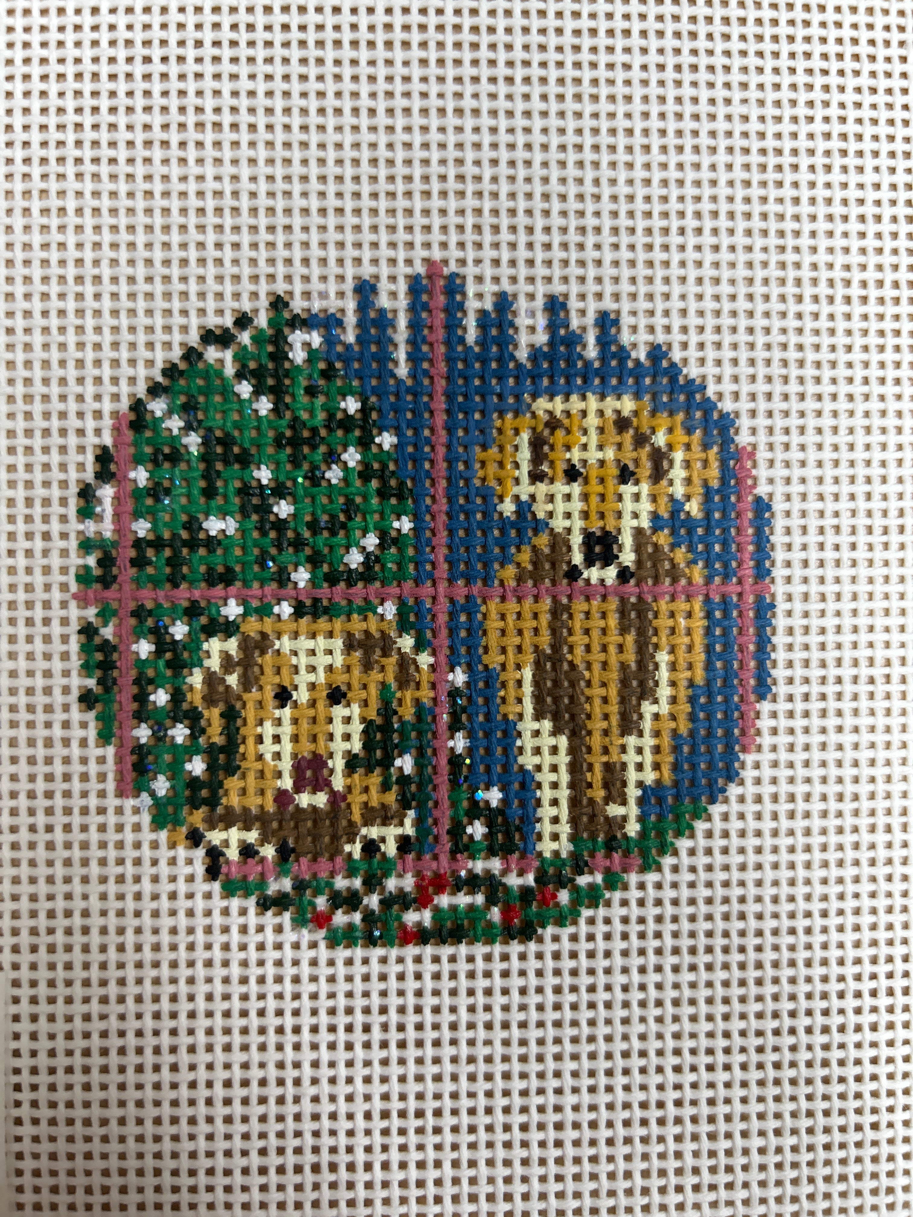 Yellow Labs Christmas Ornament NC 1770