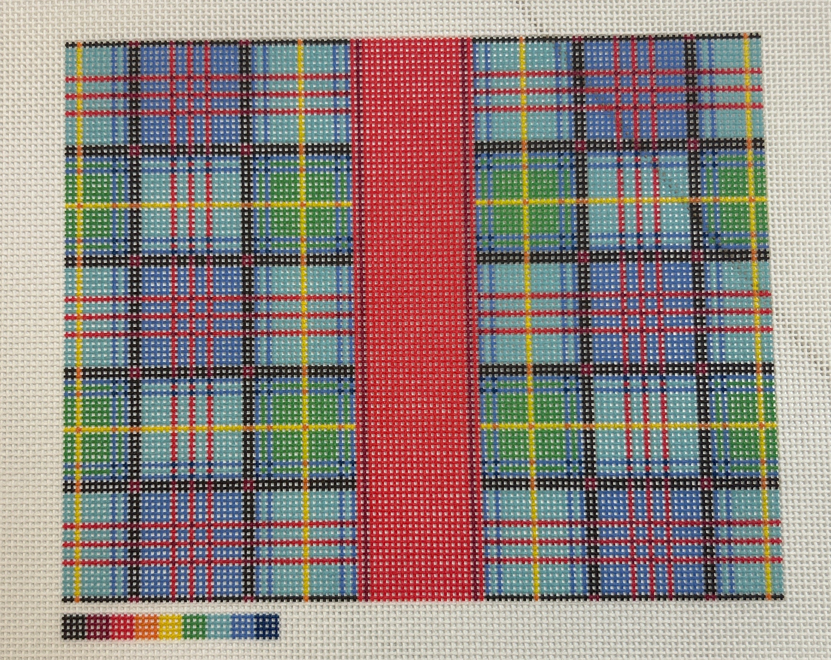 Plaid Clutch
