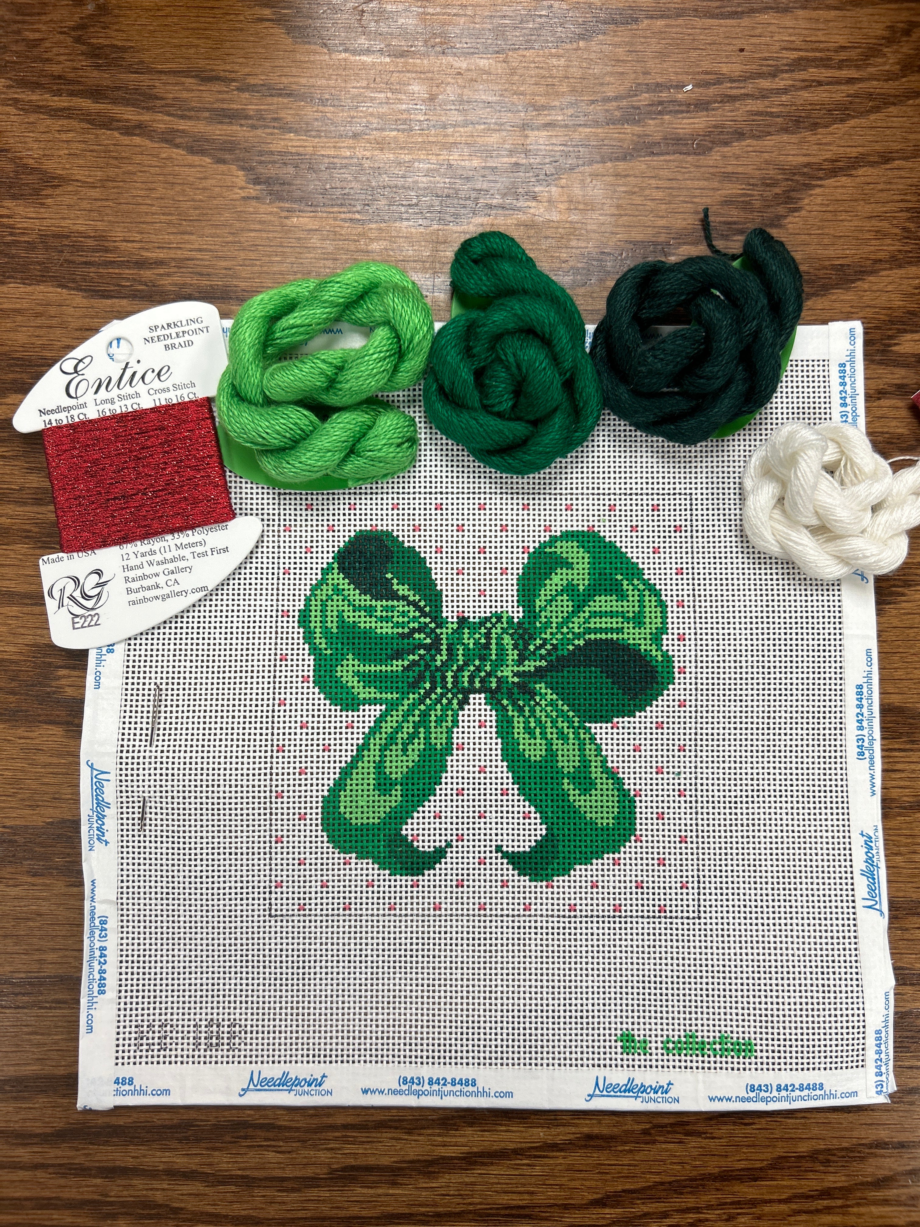 Green Little Bow KIT