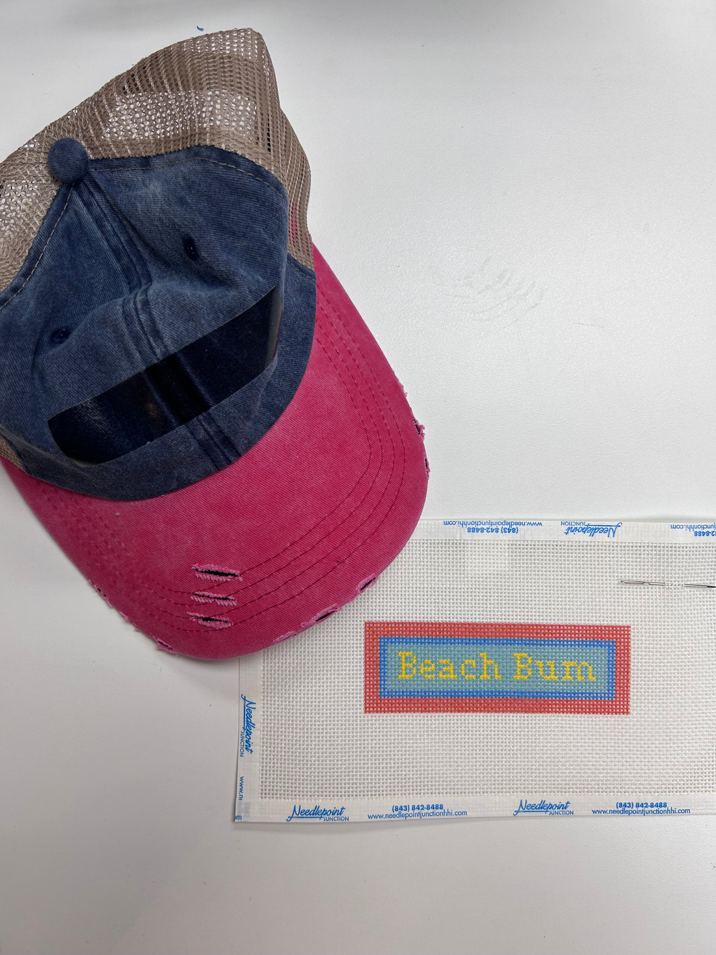 Pixel Fringe  Hats Self Finishing