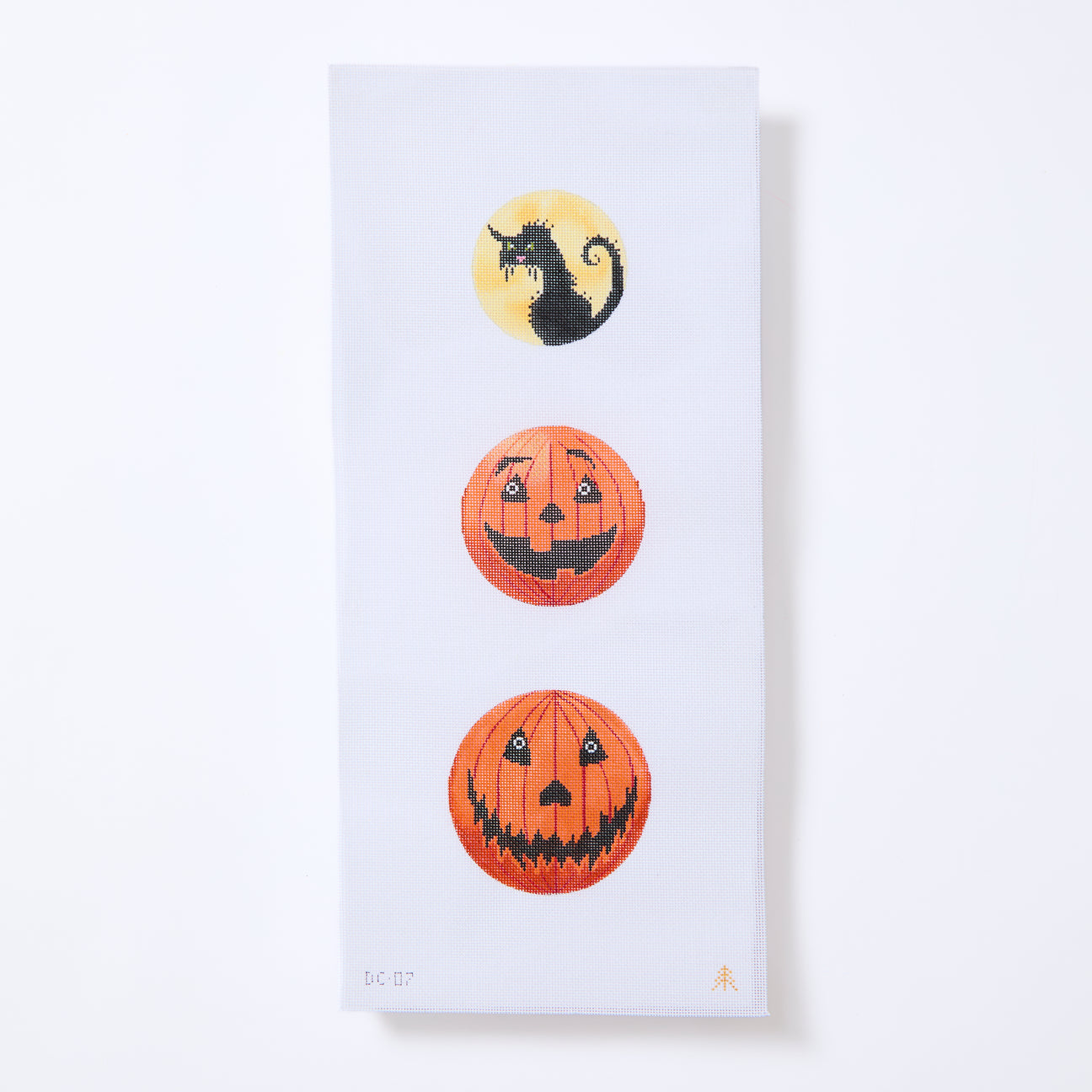 Halloween Pumpkin Dangle Canvas DC-07