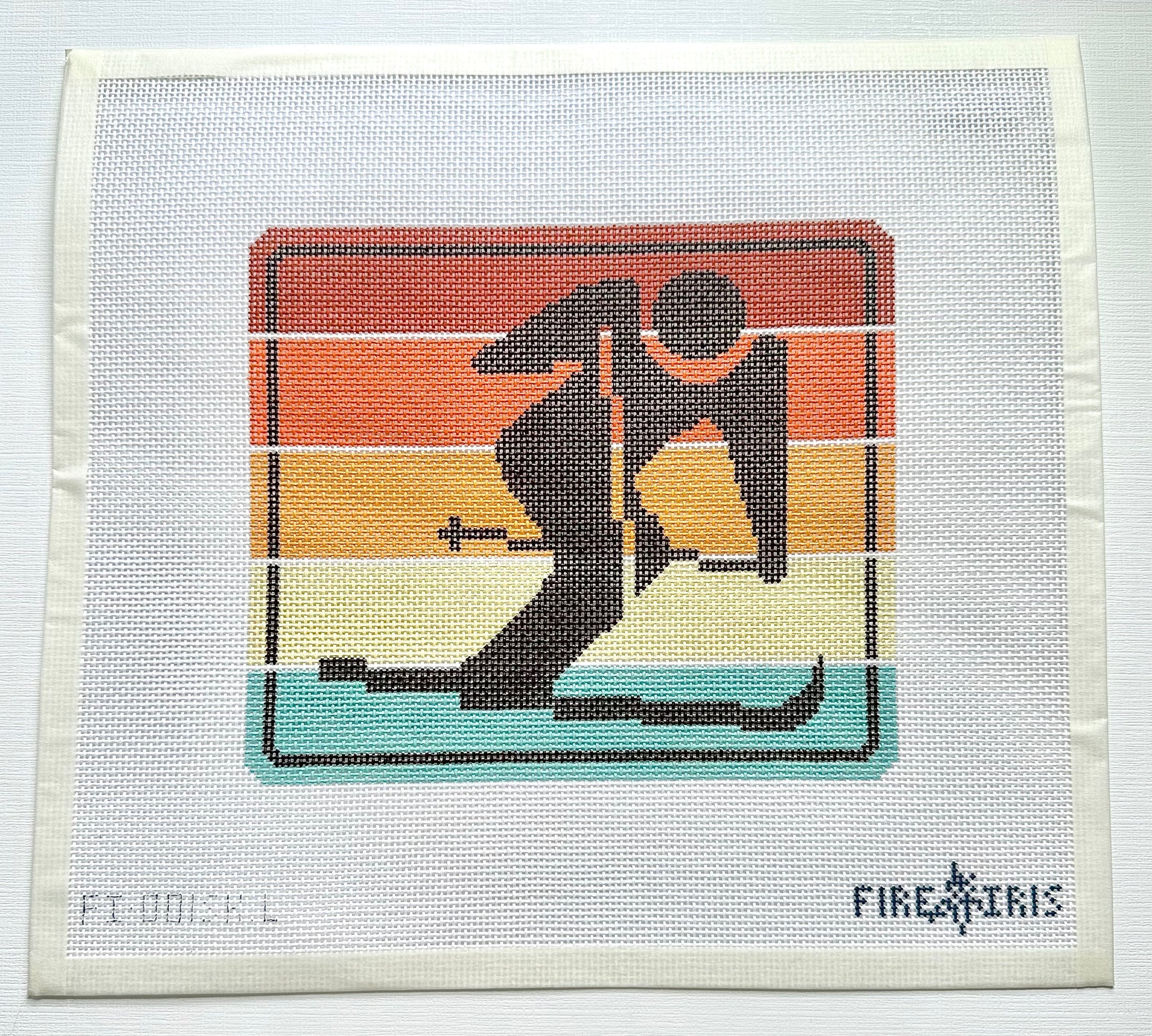 Multi Color Skier Large FI-001SK.L