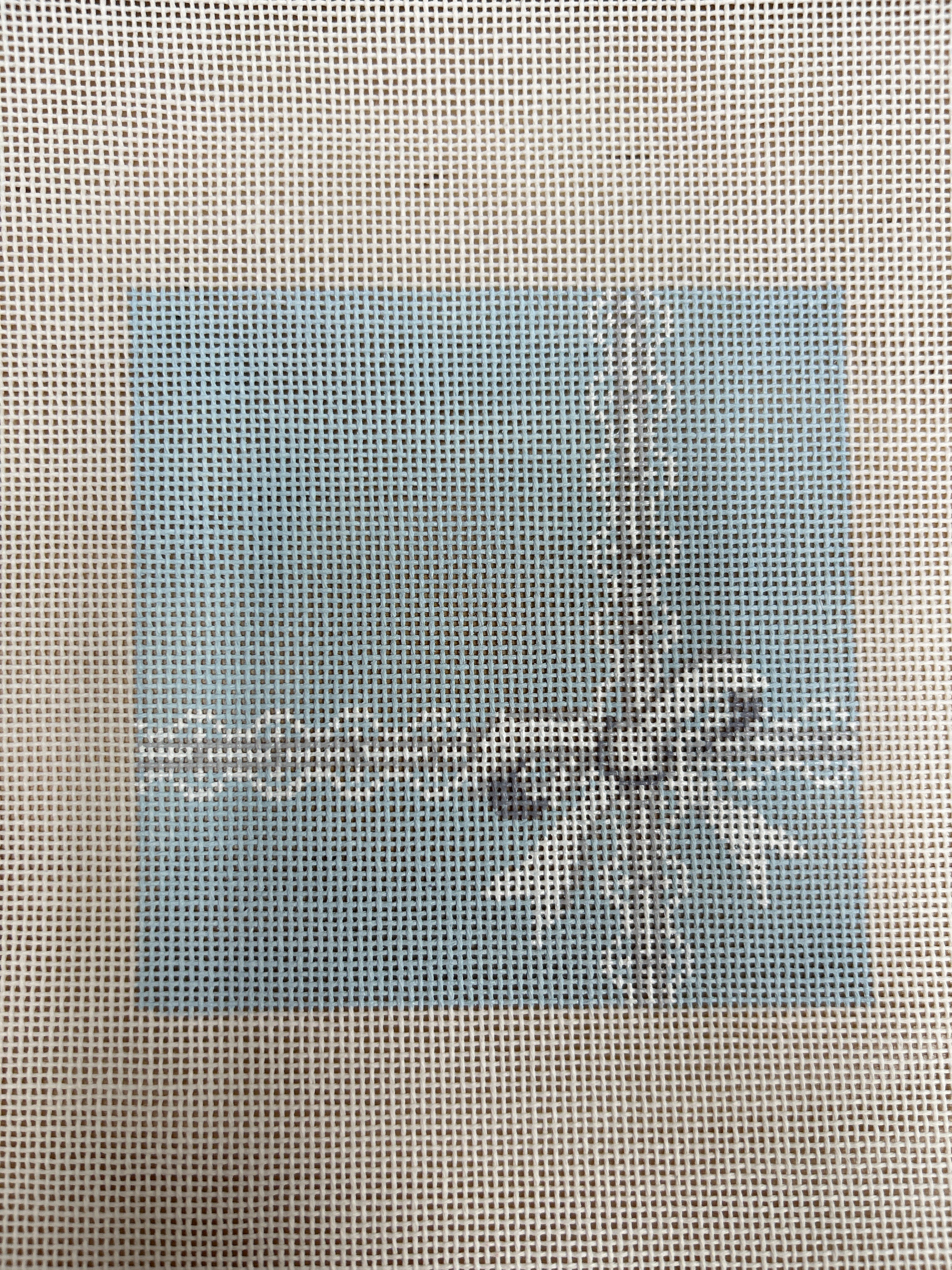 Powder Blue Box Canvas