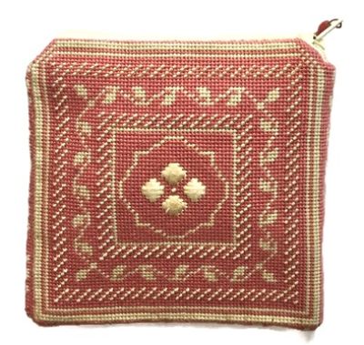 N's Bee Coin Purse - coral & butter WG12761