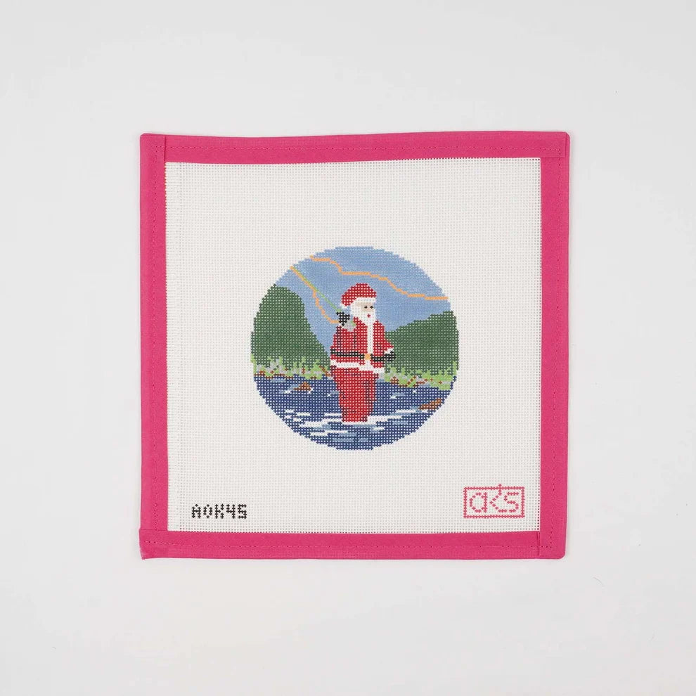 Sporty Santa - Fly Fishing AOK45