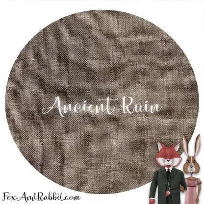Ancient Ruin 32 Count Linen Fat Quarter