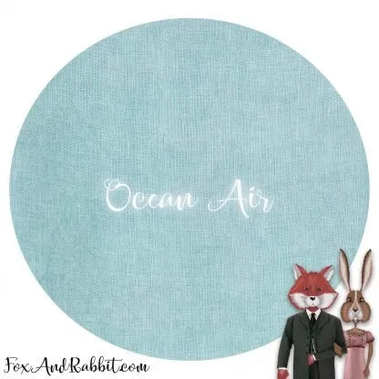 Ocean Air 32 Count Linen Fat Quarter