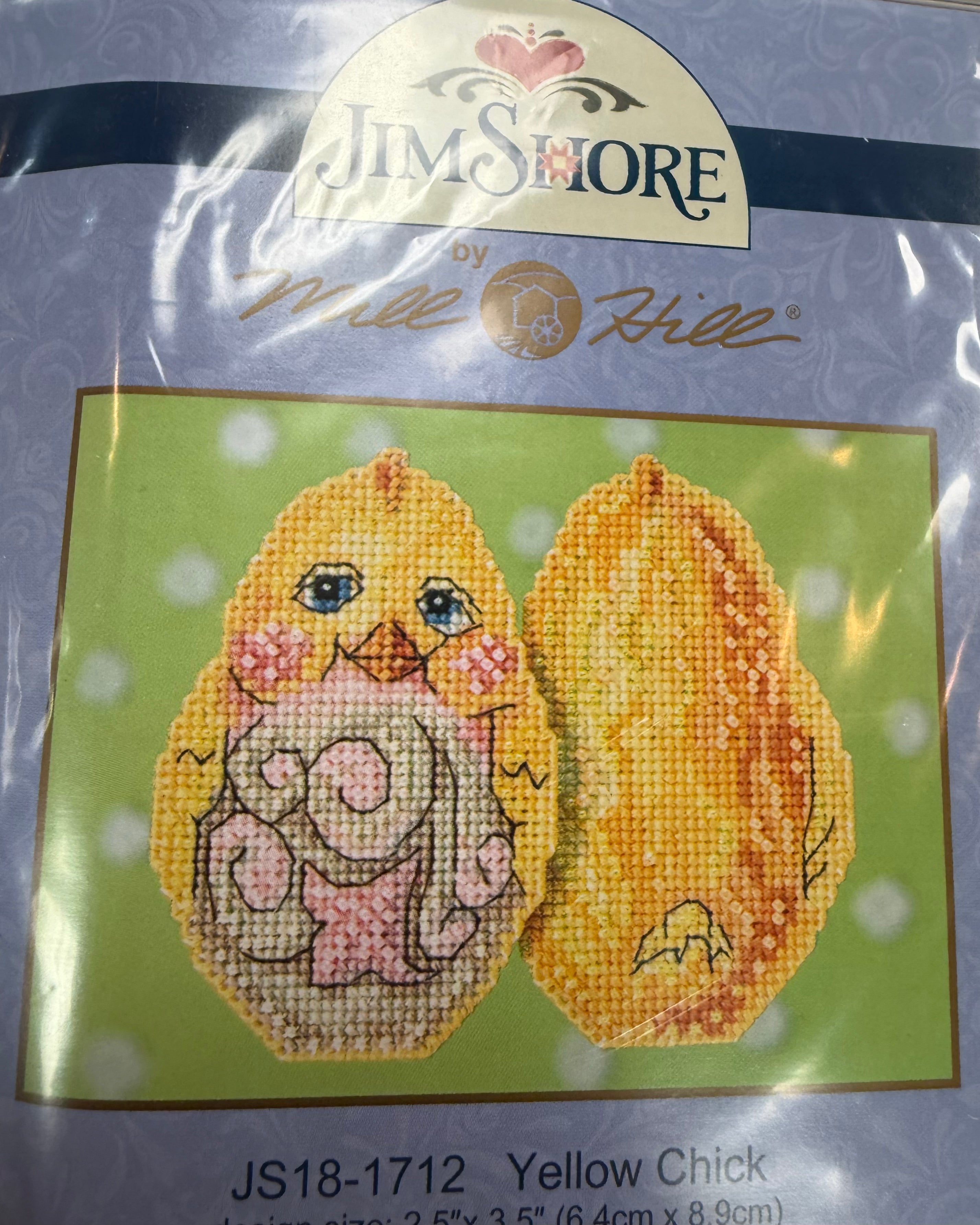 Yellow Chick Cross Stitch Kit