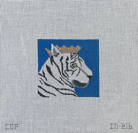 White tiger w crown  COP - IN216