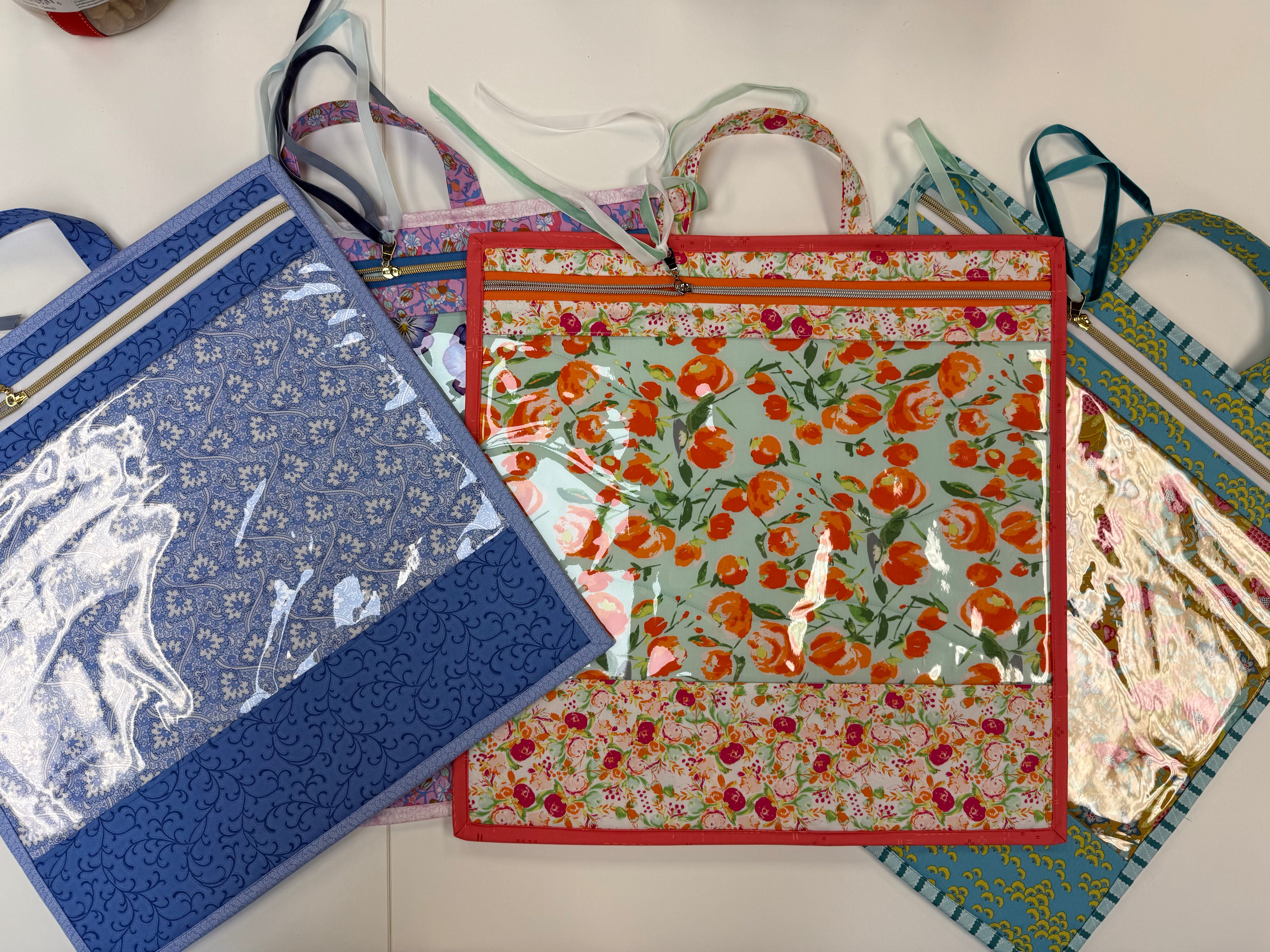 Large Quilted Project Bag