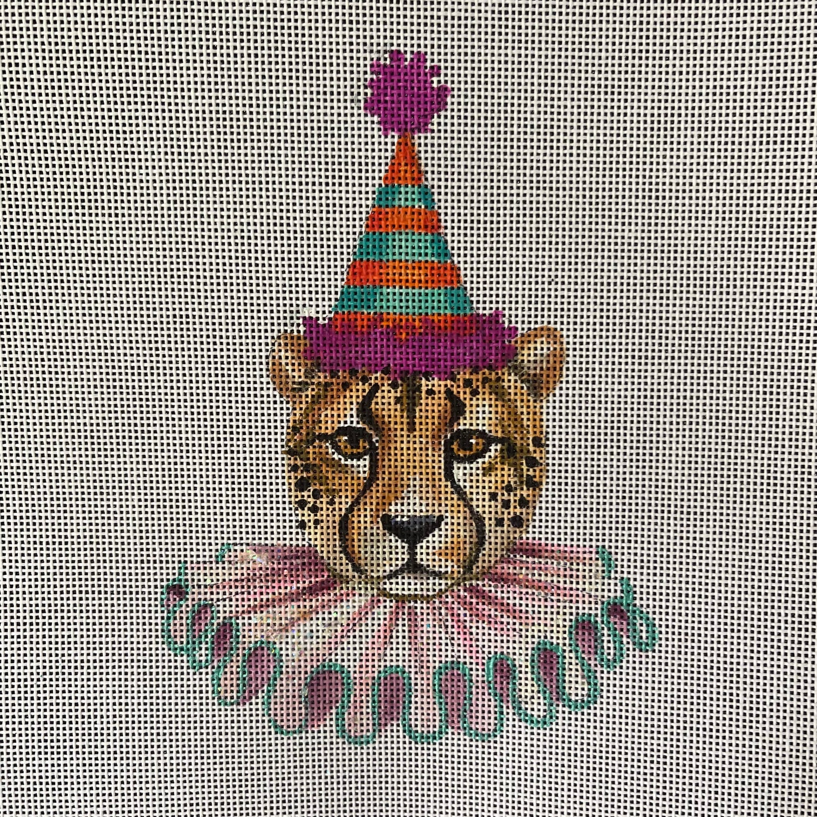 Birthday Cheetah Head COP - HBD006