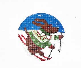 Skiing Dog GD-XO 68