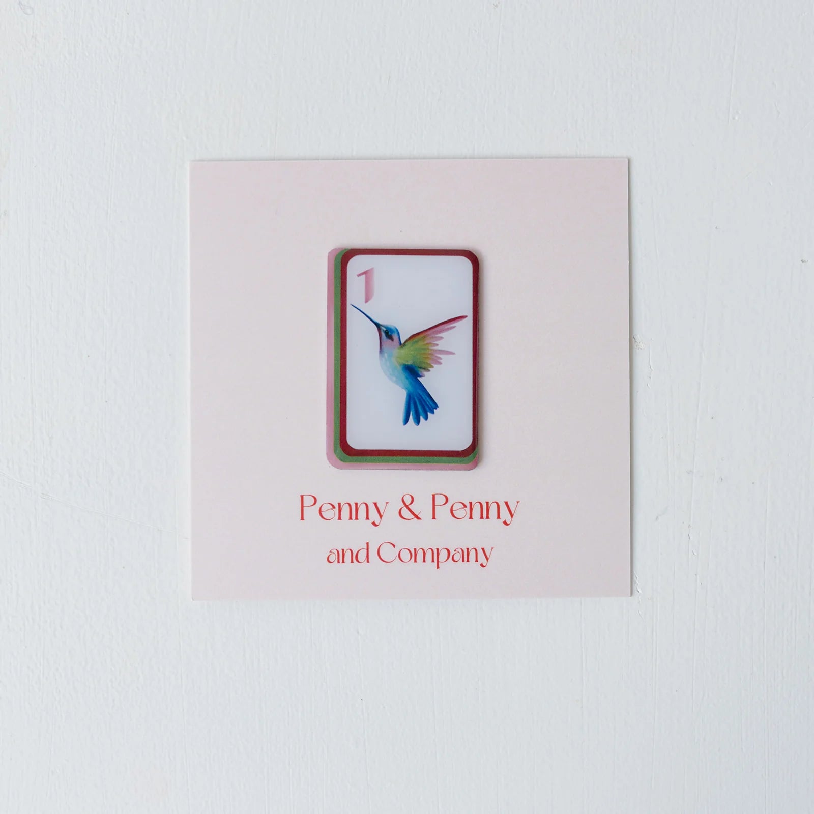 Bam Bird Mahj Tile Needle Minder