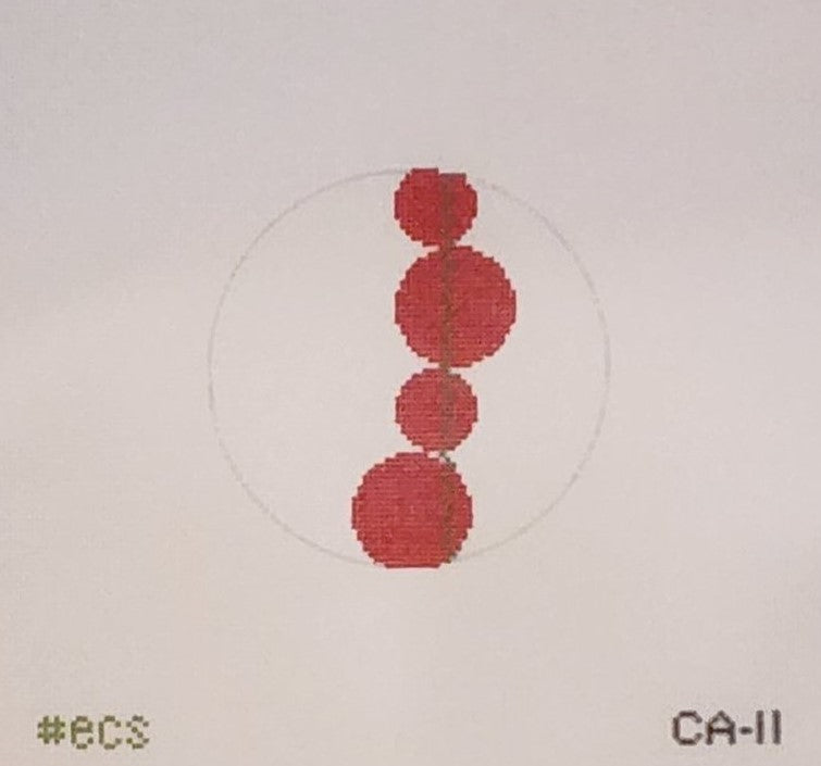 4 Red Circles CA-11