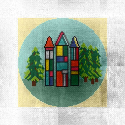 Geometric Houses with Trees HPNP07