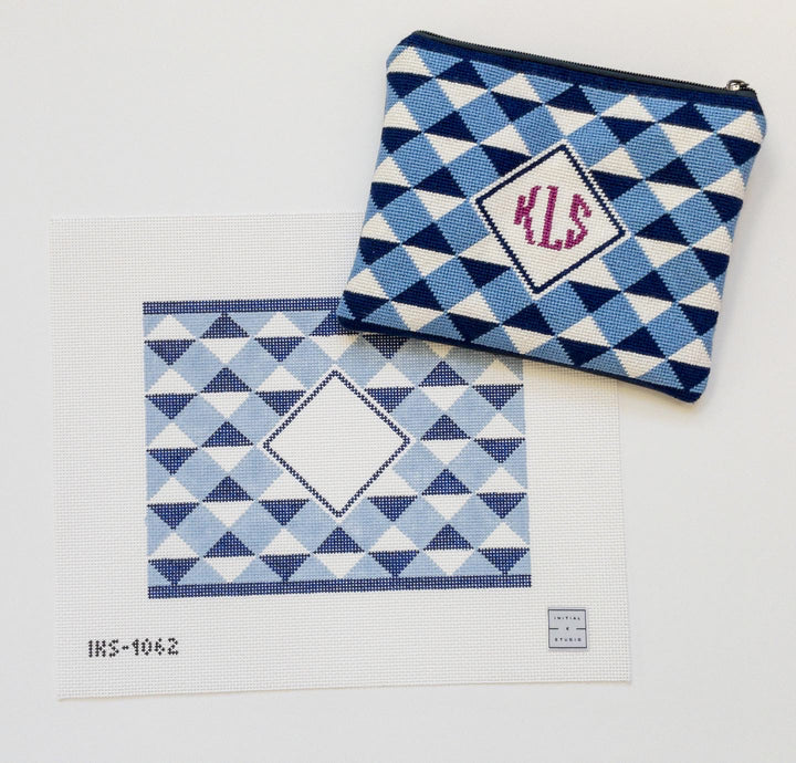 Blue Tile Clutch IKS 1062