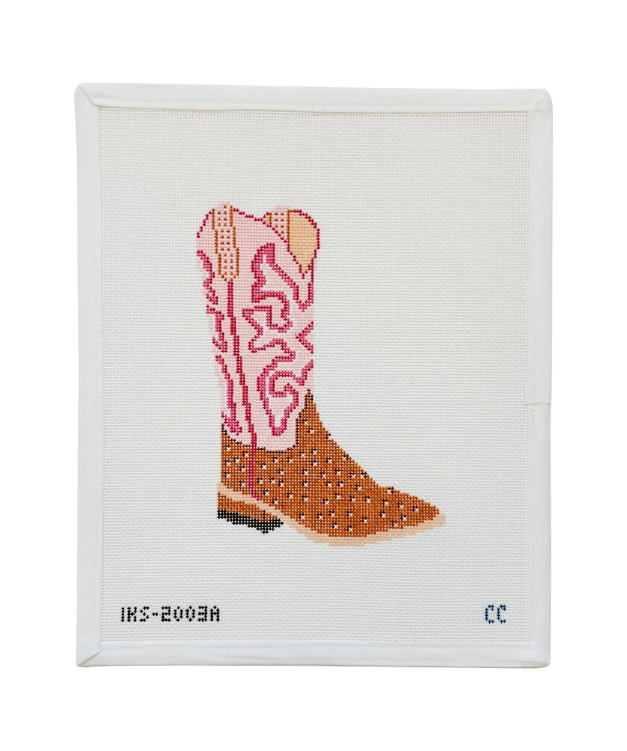 Pink Cowboy Boot IKS 2003A