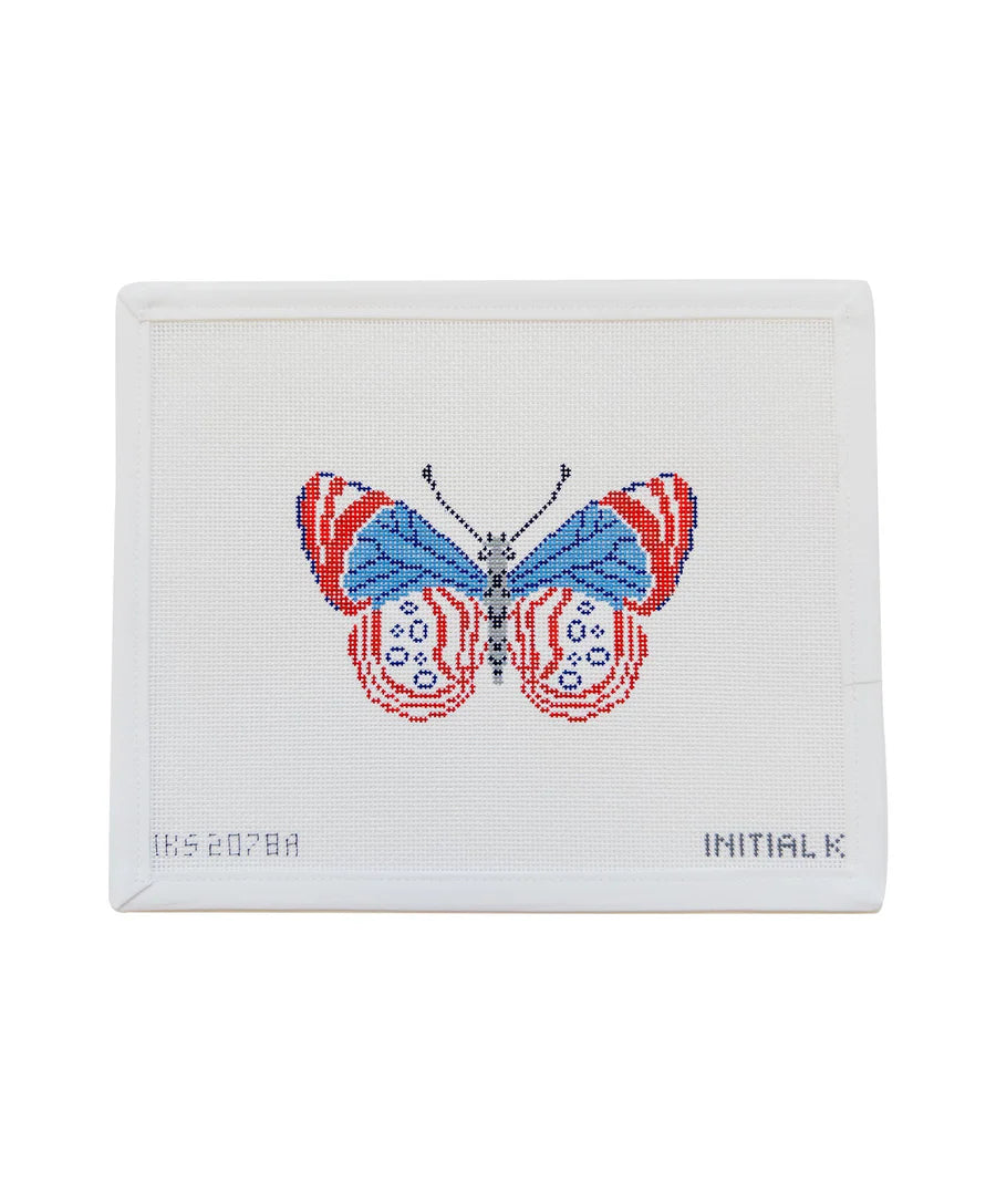 Patriotic Butterfly Ornament IKS 2078A