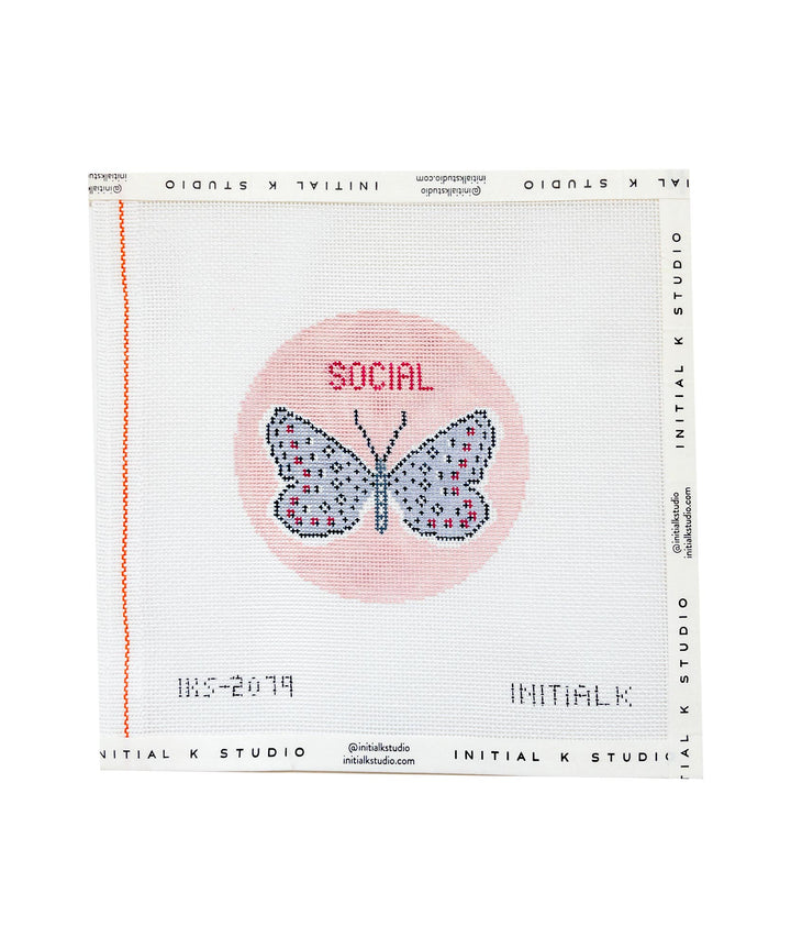 Social Butterfly Ornament IKS 2079