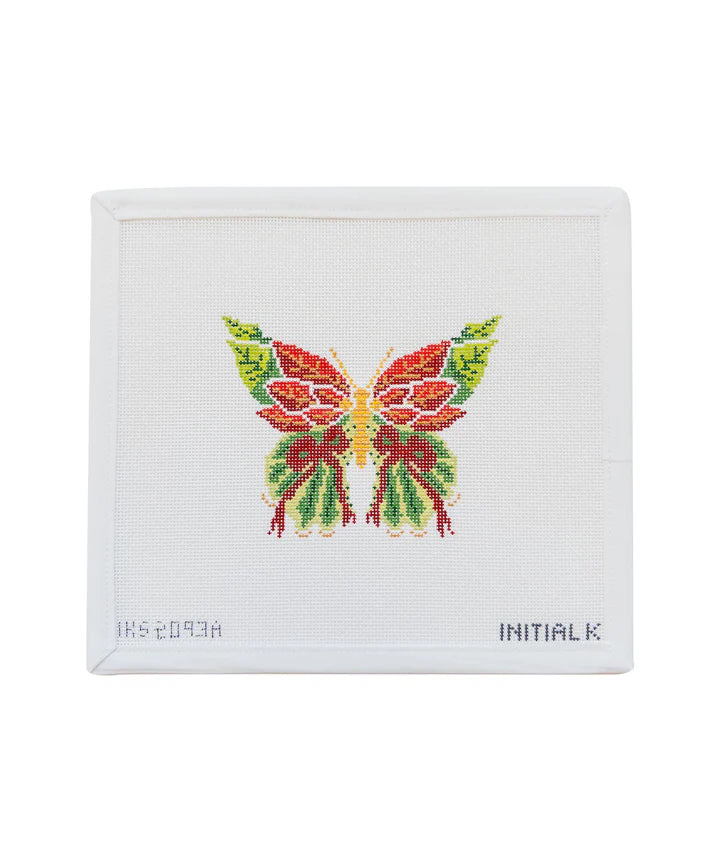 Poinsetta Butterfly Orn IKS 2093A