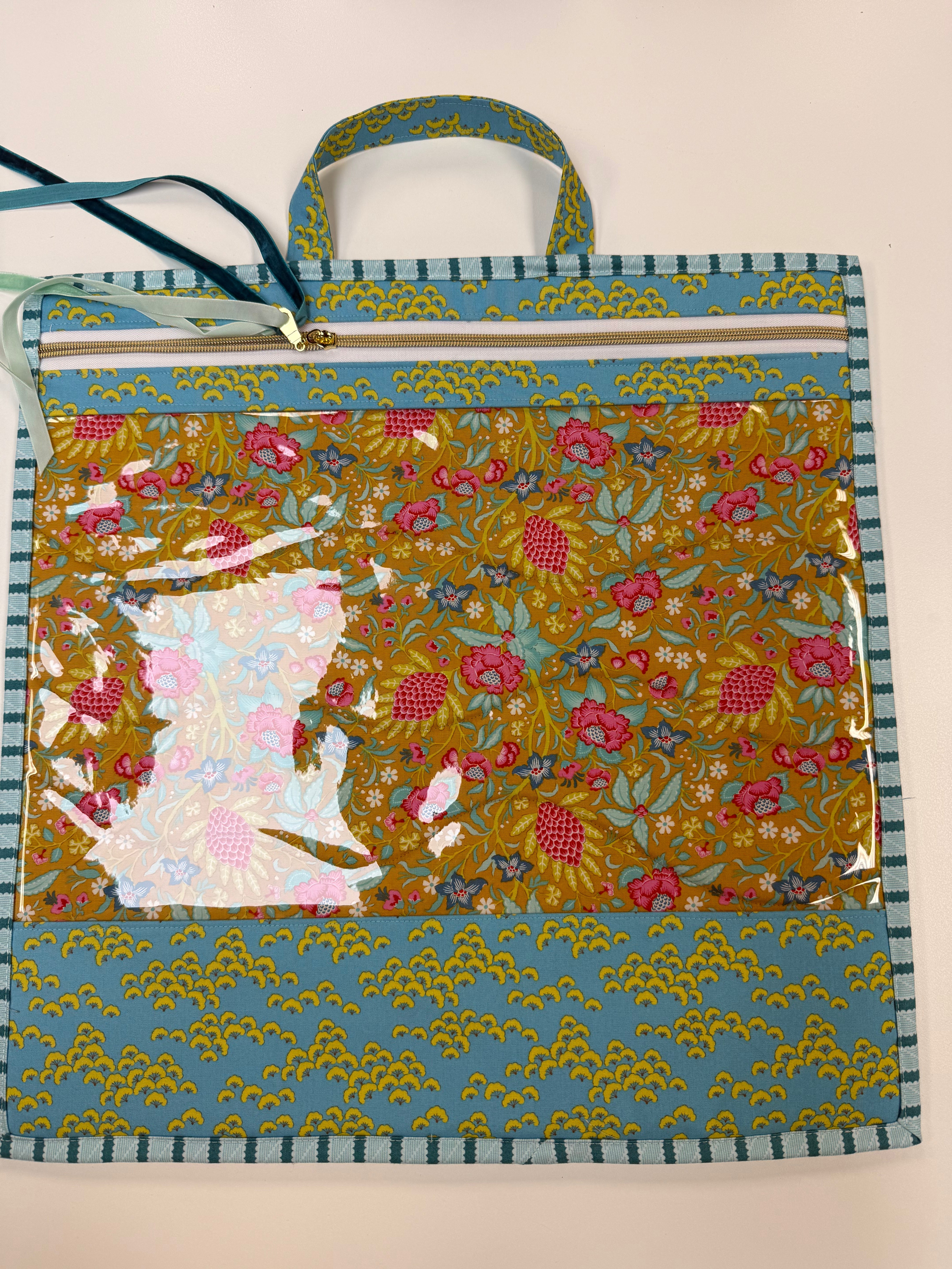 Large Quilted Project Bag