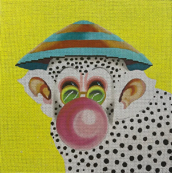 Monkey w bubble gum COP - AN422