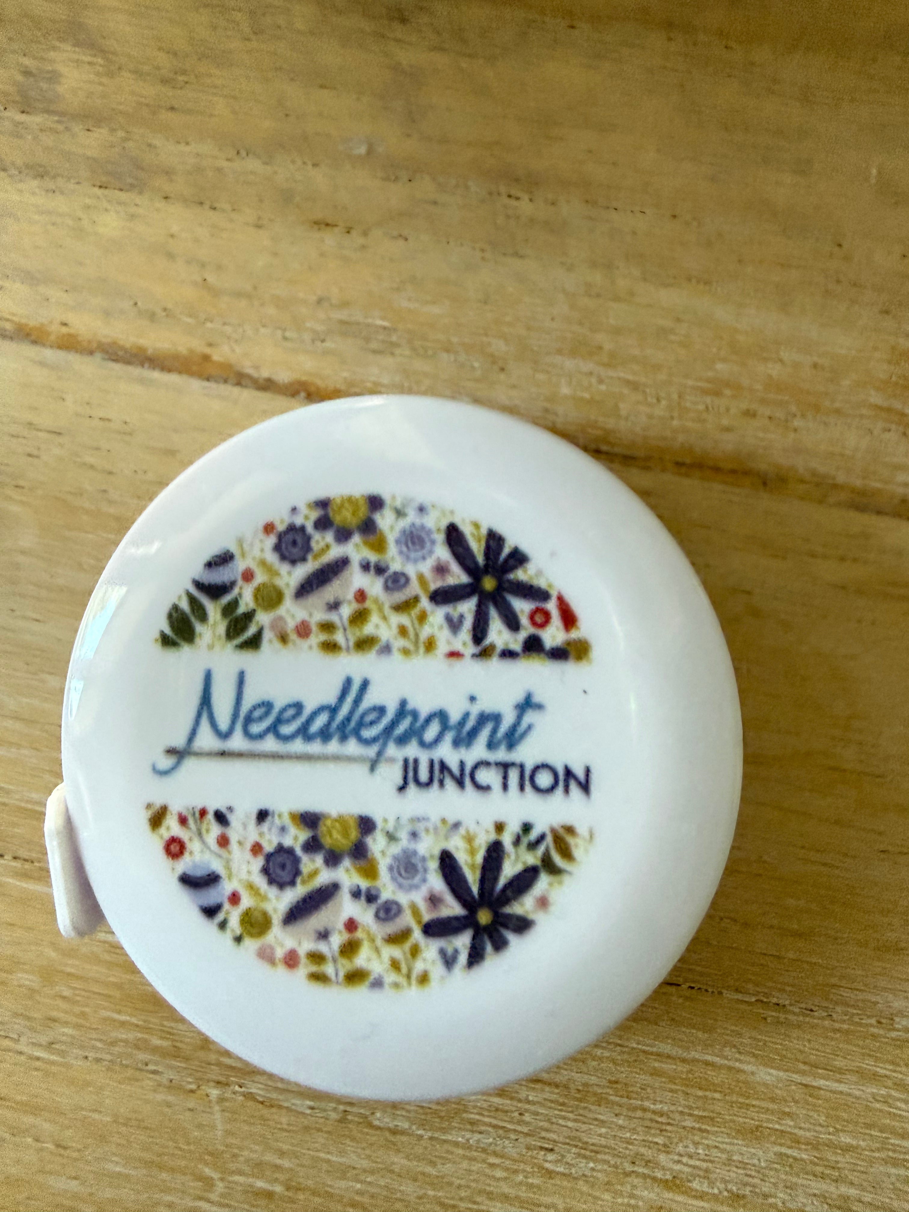 Needlepoint Junction Tape Measure