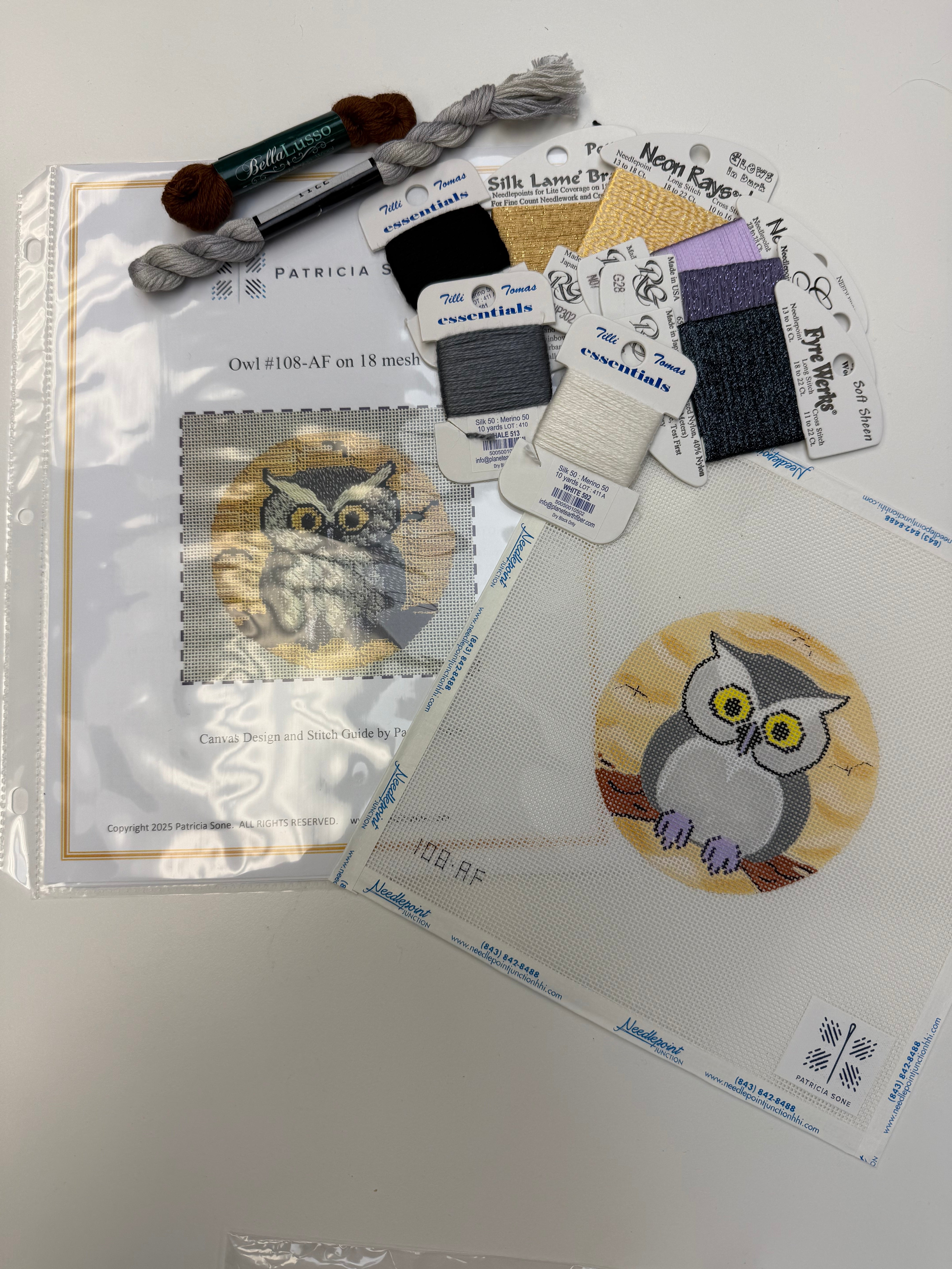 Owl with Stitch guide #108AF