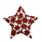 Poinsettia Star-Red 6" Wg11767
