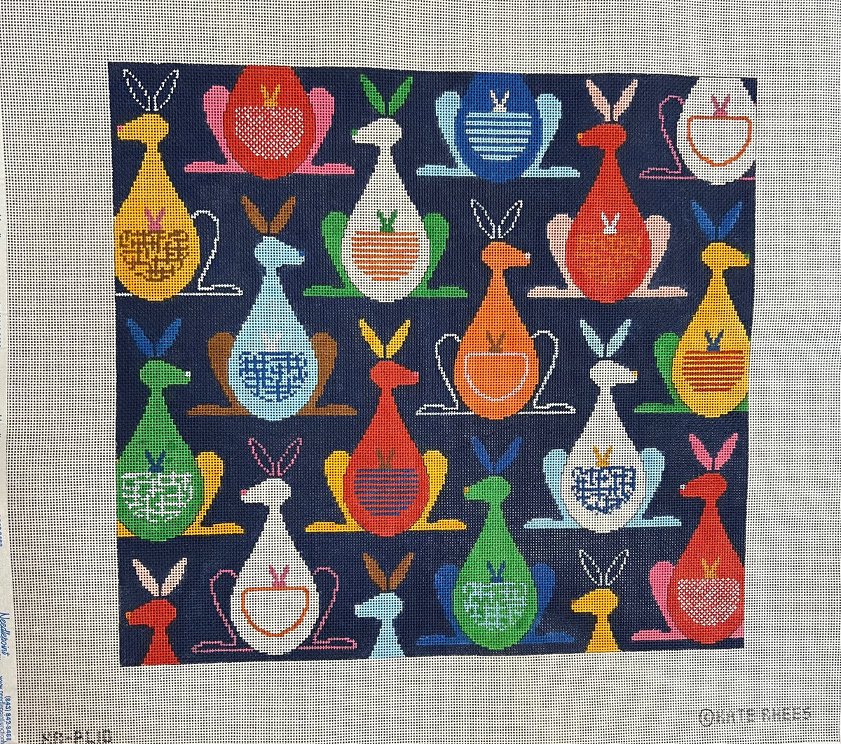Mama and her Babies Kangaroo KRPL10 — Needlepoint Junction