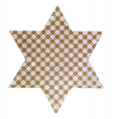 6 Pt  Jessie's Star 10" - gold Wg11753