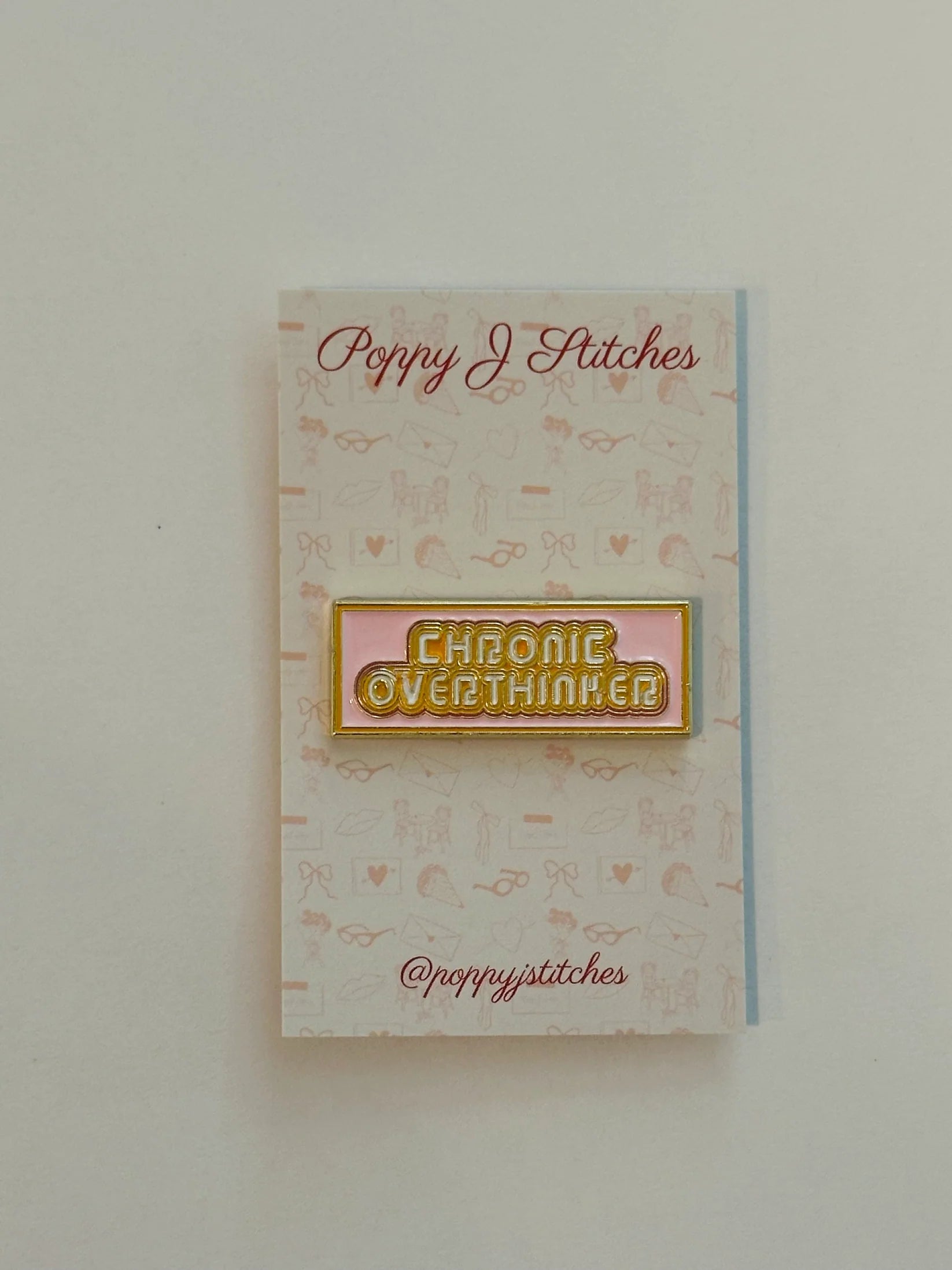 Chronic Overthinker Needle Minder