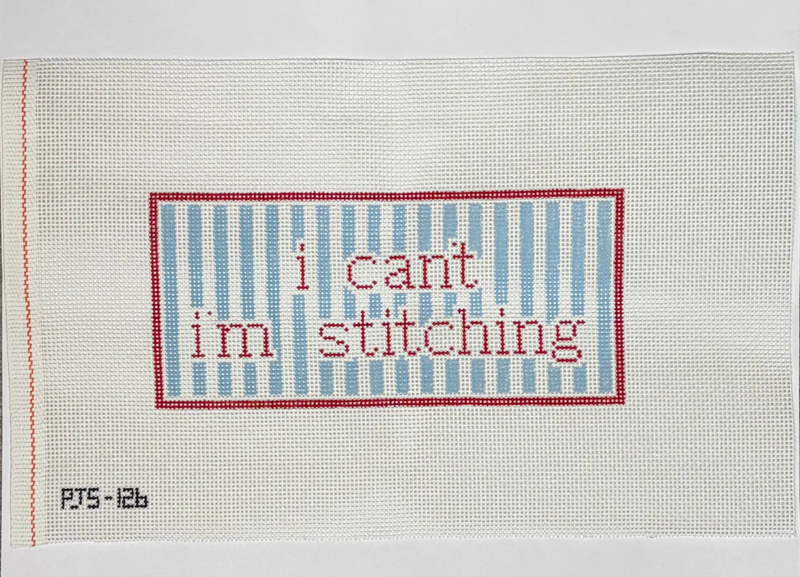 I Can't I'm Stitching