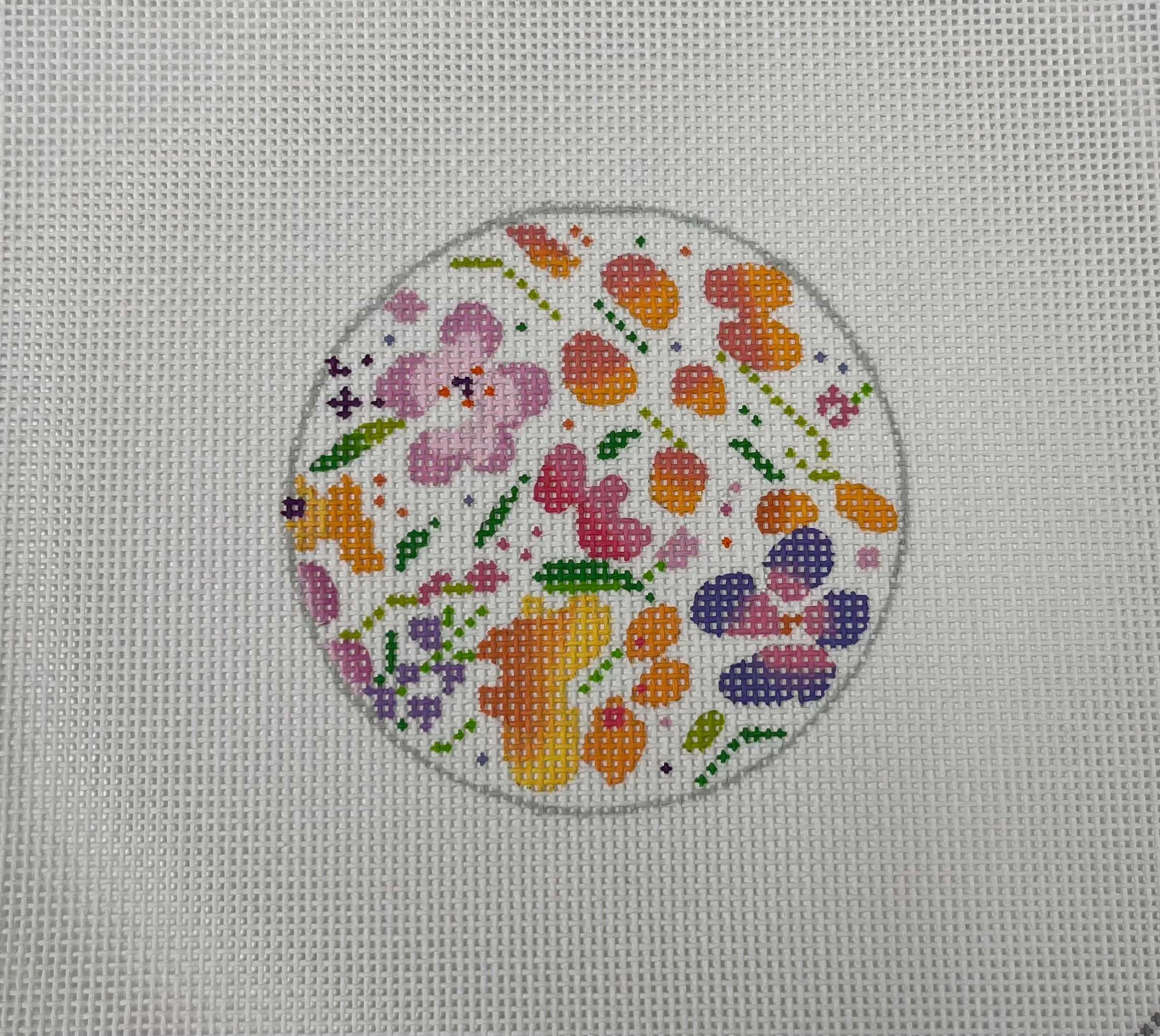 Peppy Floral 4" round 23-299