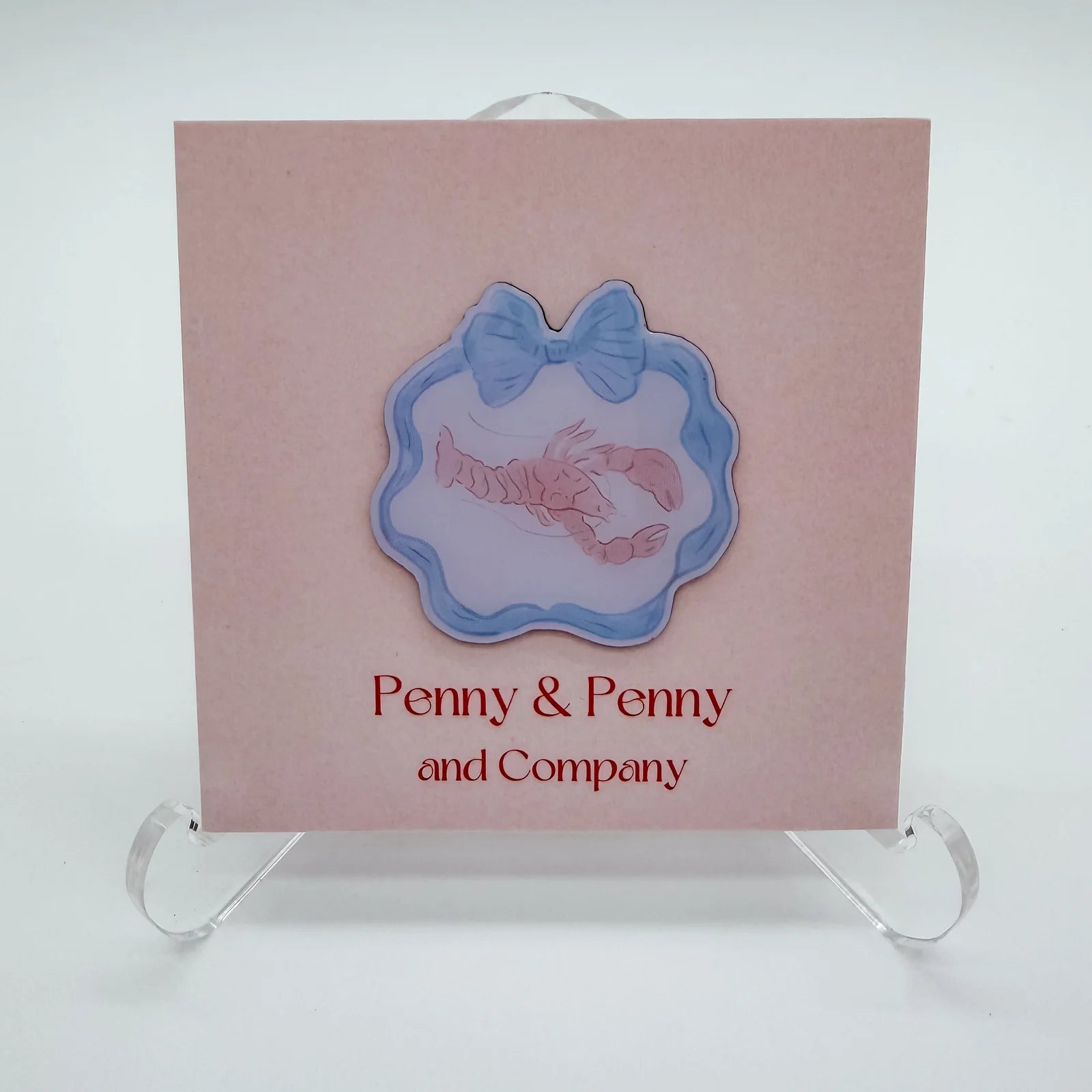 Sweet Seaside Lobster Needle Minder