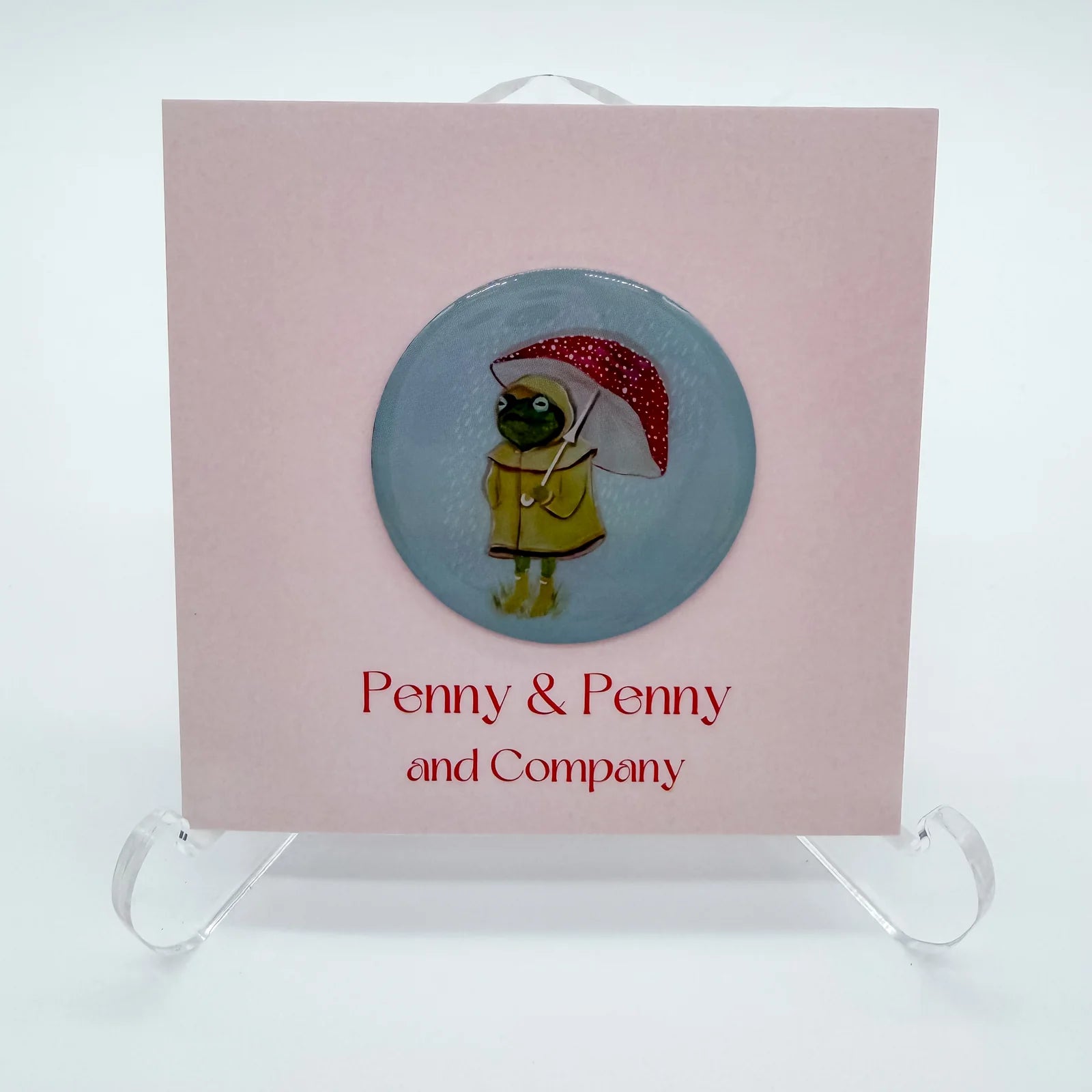 Rainy Ribbit Needle Minder