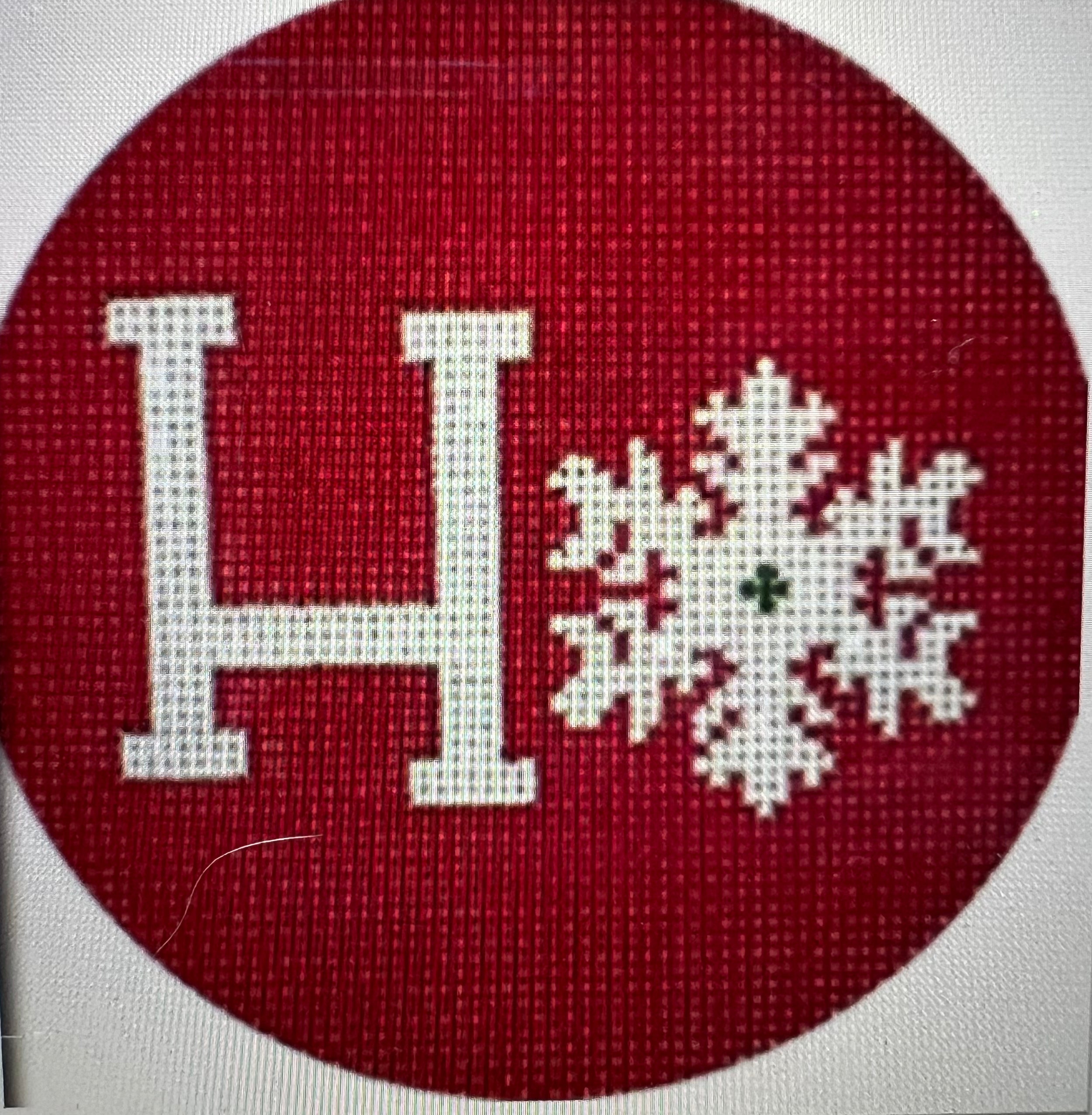 Snowflake Ho Ornament CHR11