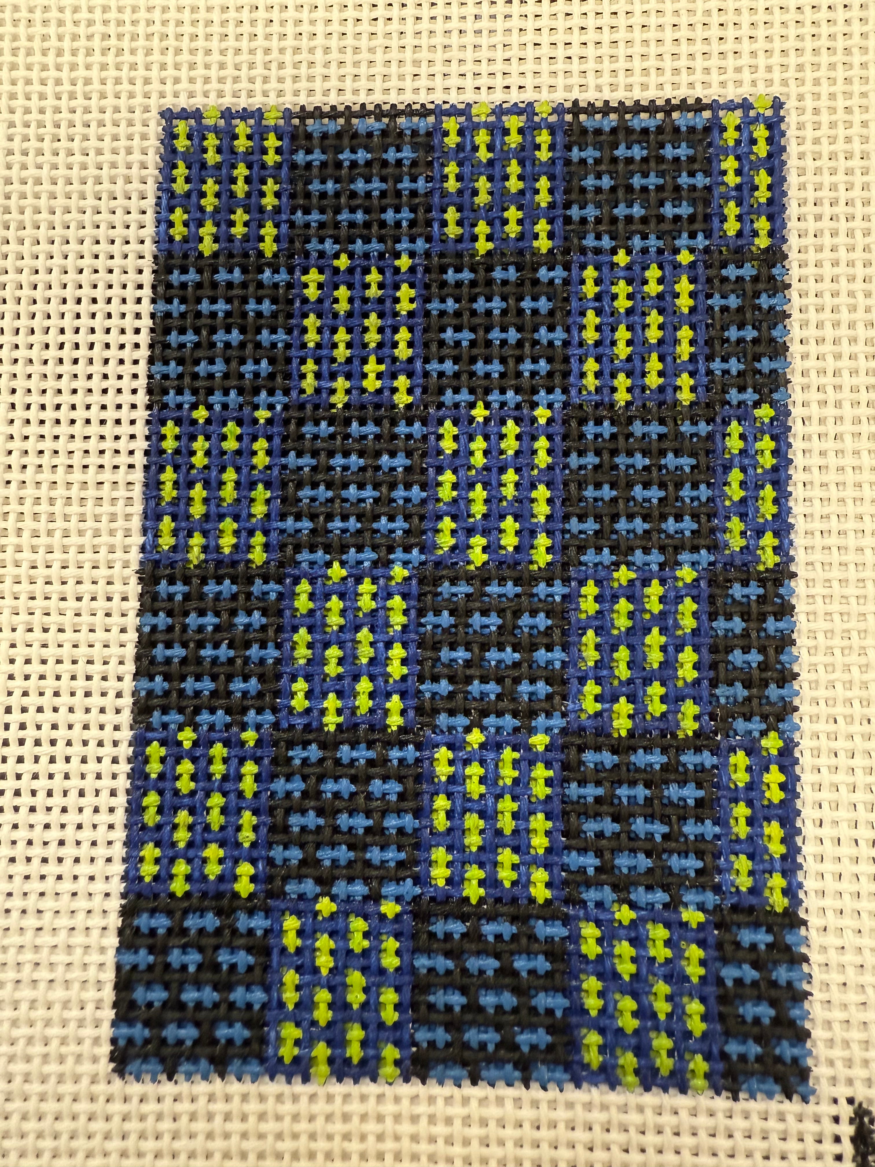 Plaid Blues - 13 count Passport Insert