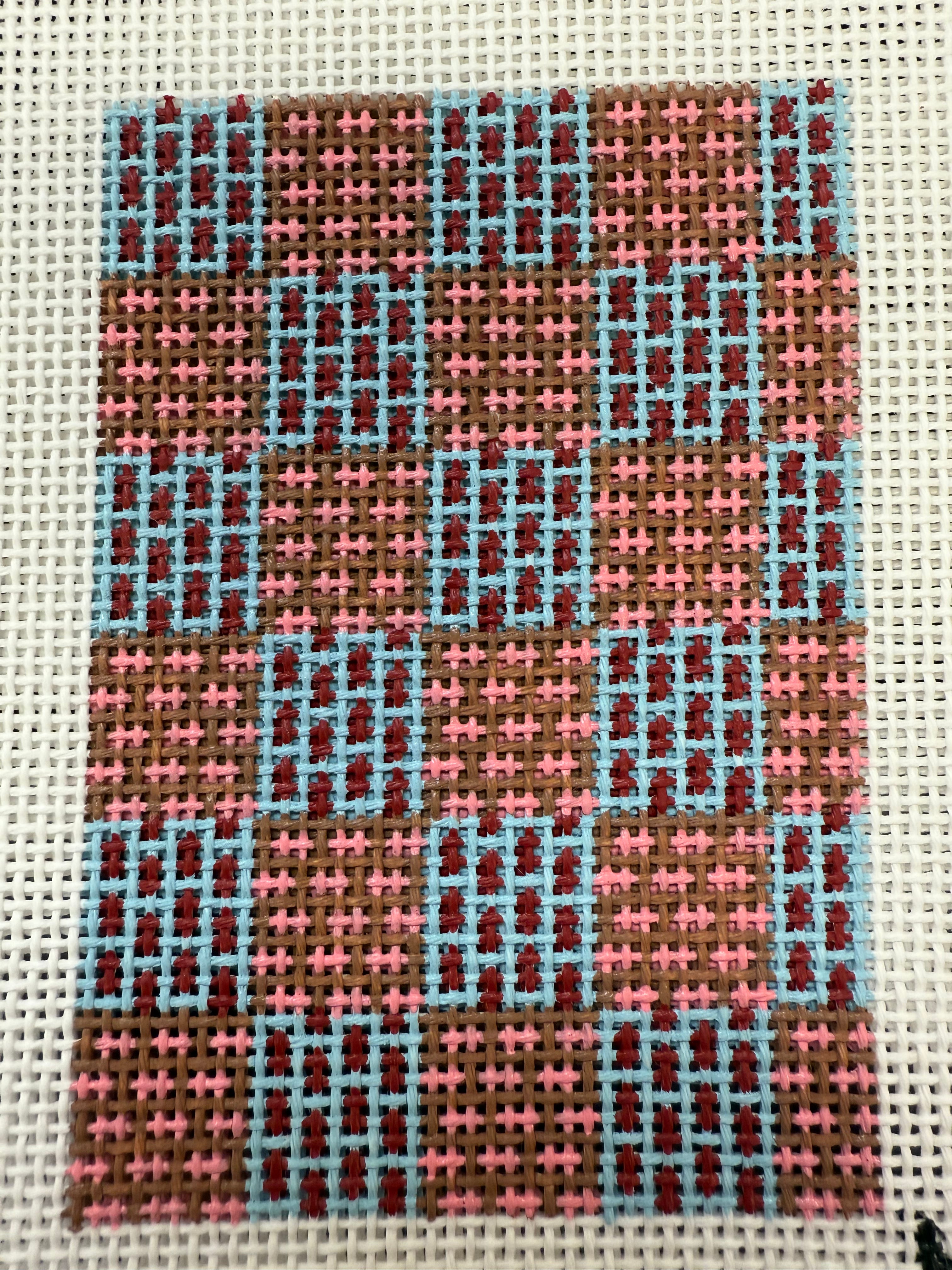 Plaid Pinks - 13 count Passport Insert