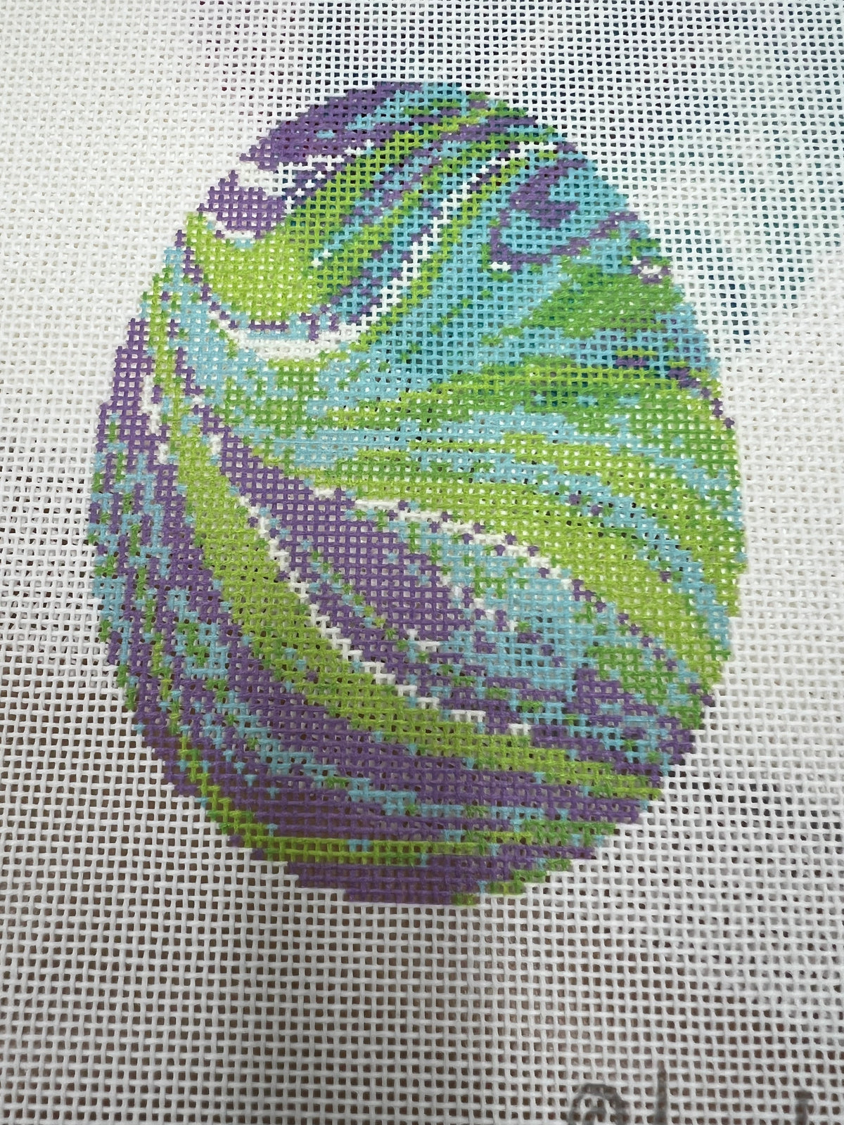 Marbled Eggs by Jen Laine — Needlepoint Junction