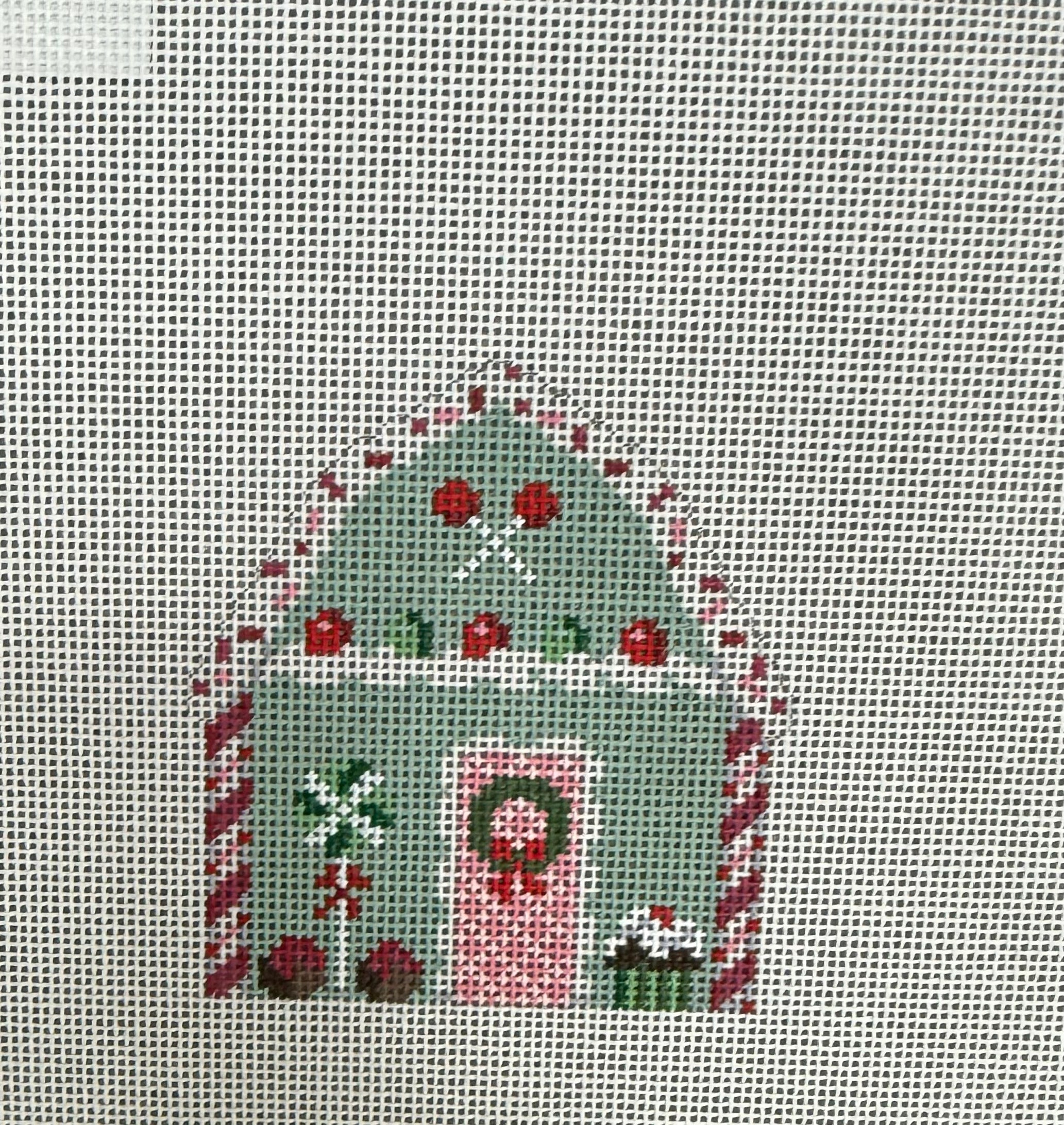 Mint Gingerbread House