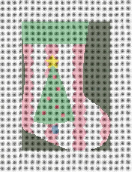 Christmas Tree Mini Stocking CM120