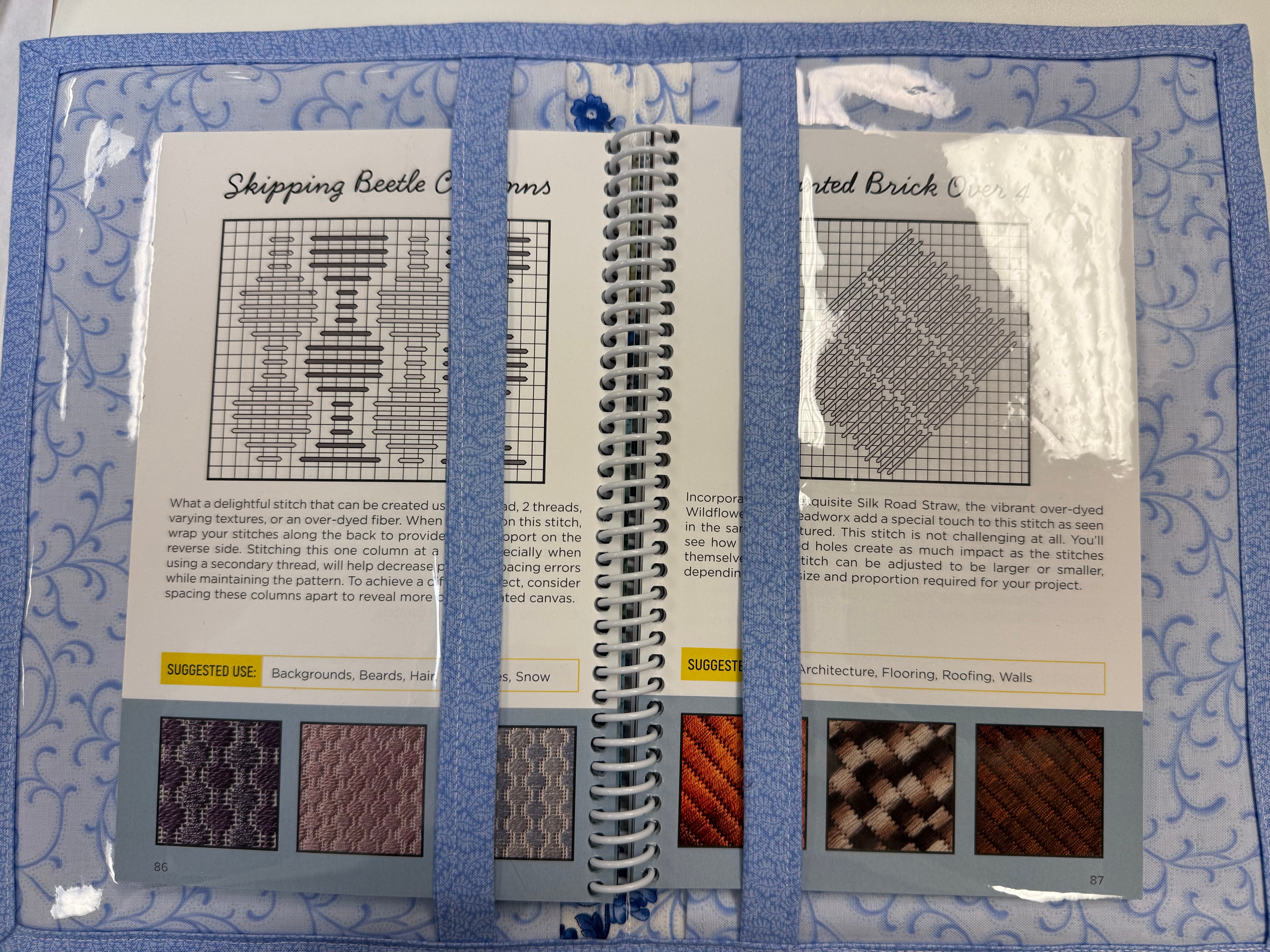 Quilted Book Cover