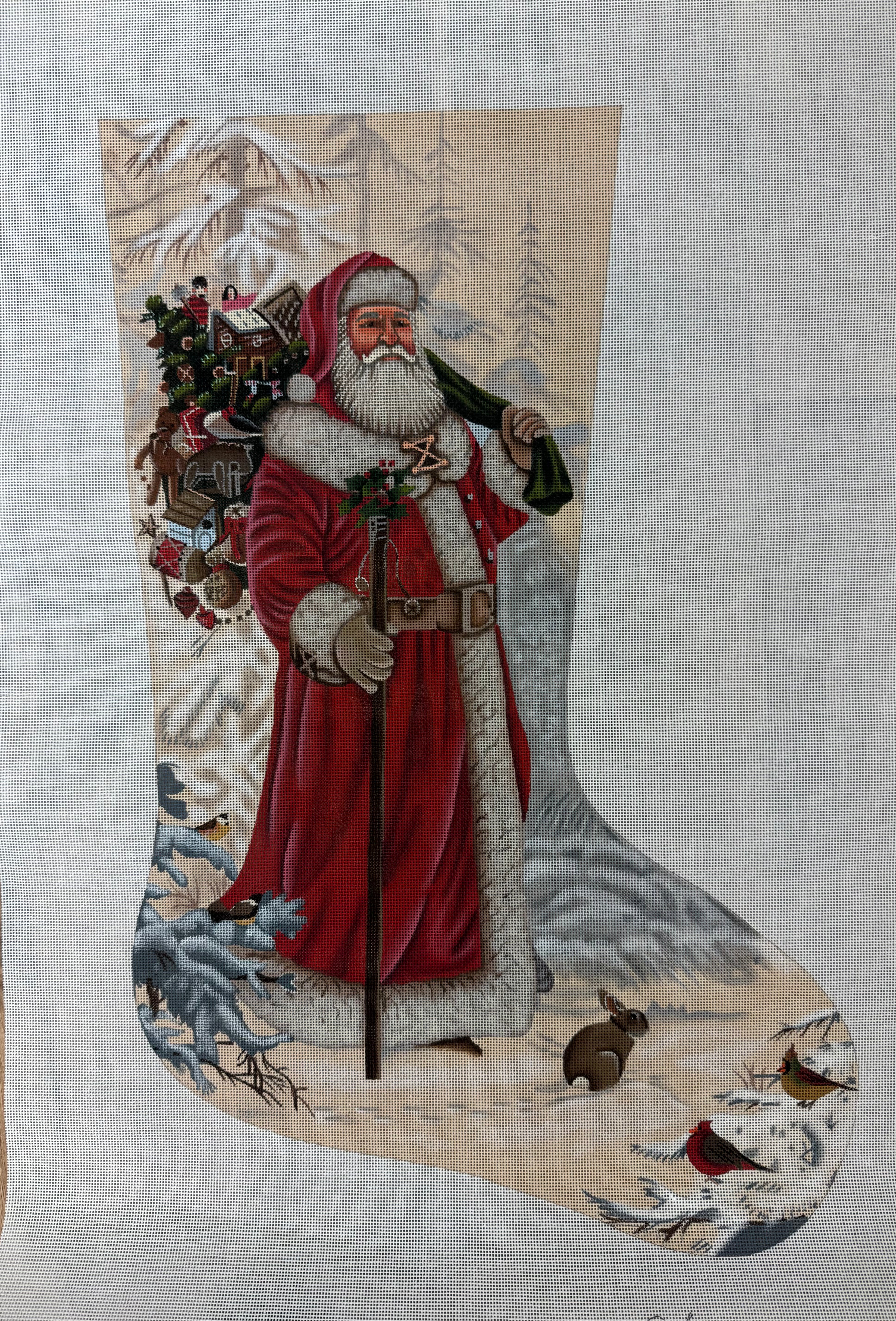 Wilderness Santa Stocking LGDAXS481