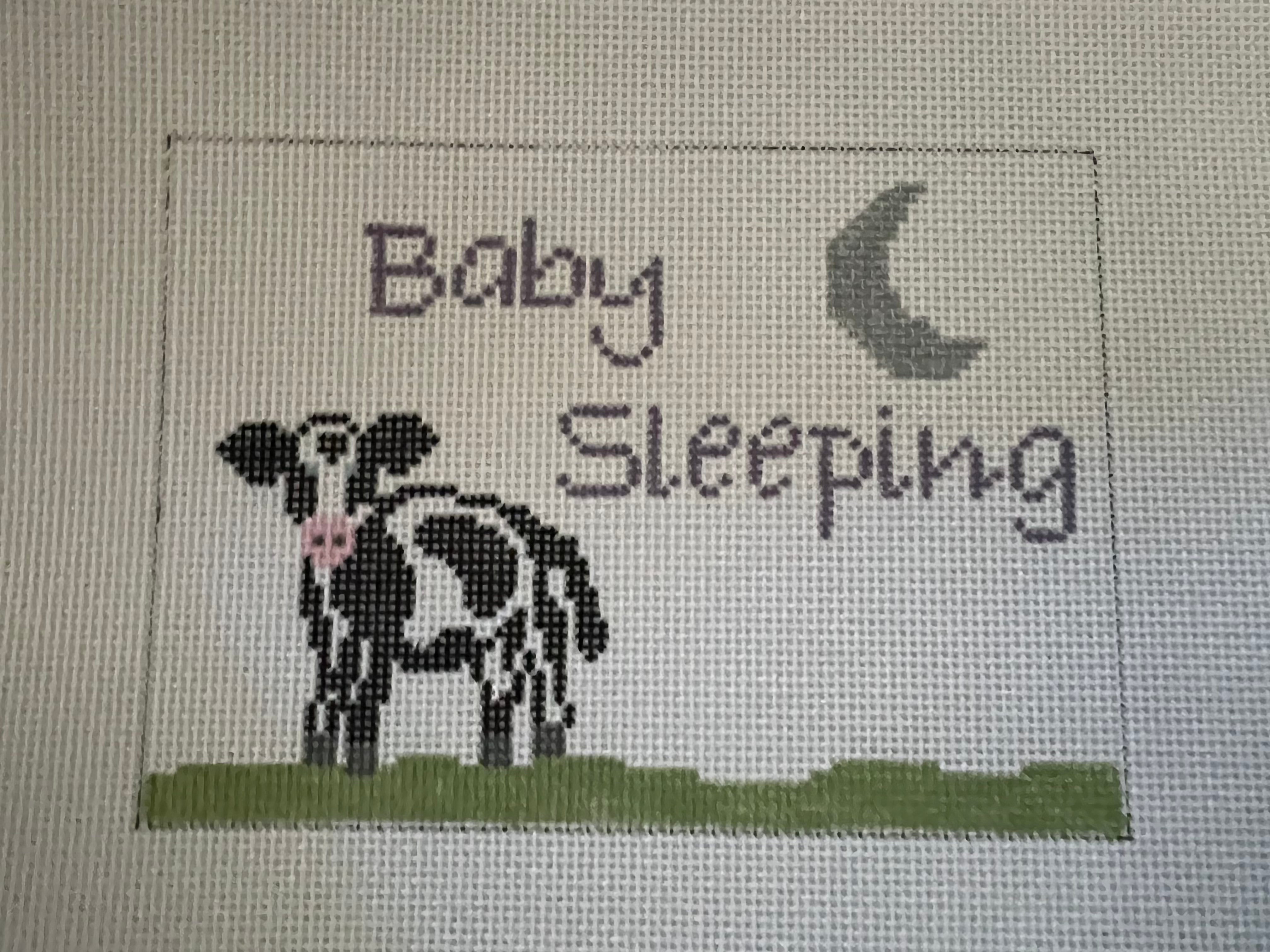 Baby Sleeping Cow DHG245